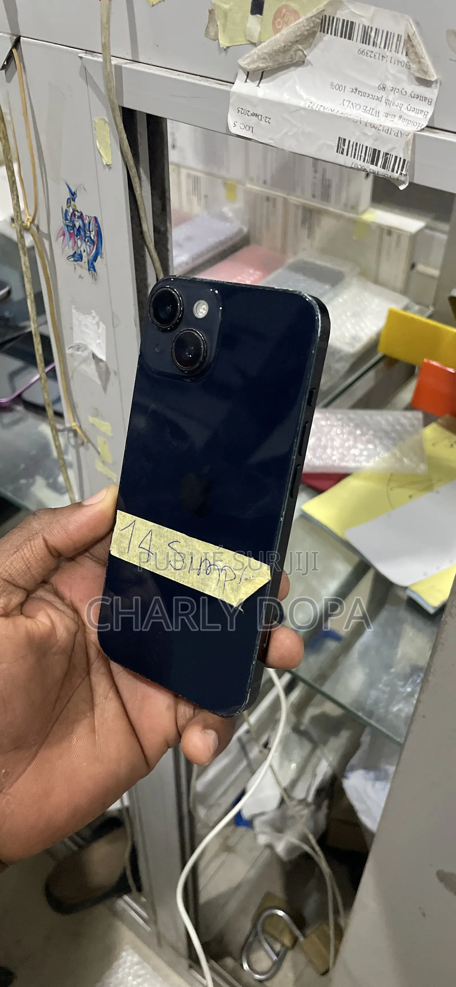 Apple iPhone 14 128 GB Noir