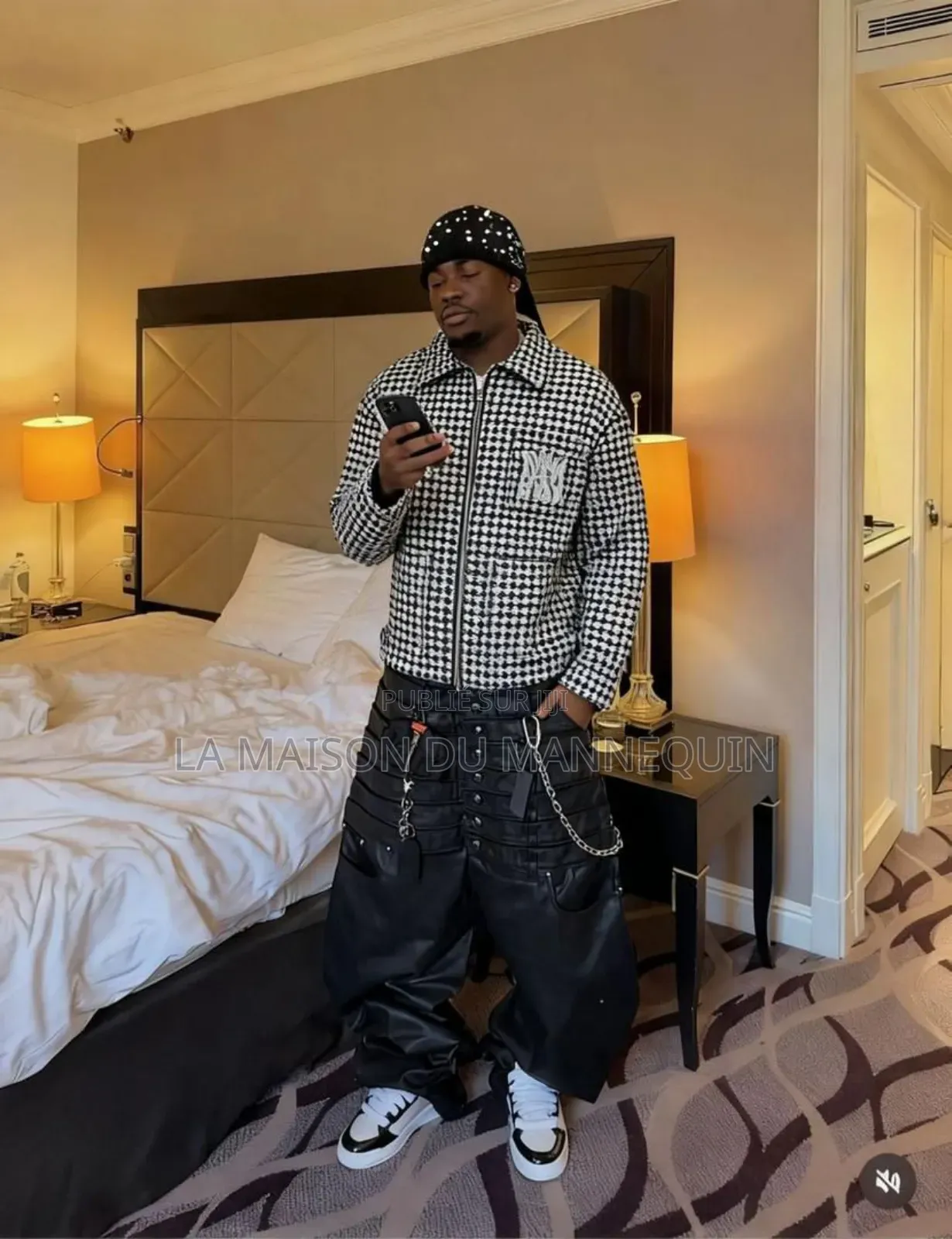 Chemise À Carreaux Oversize