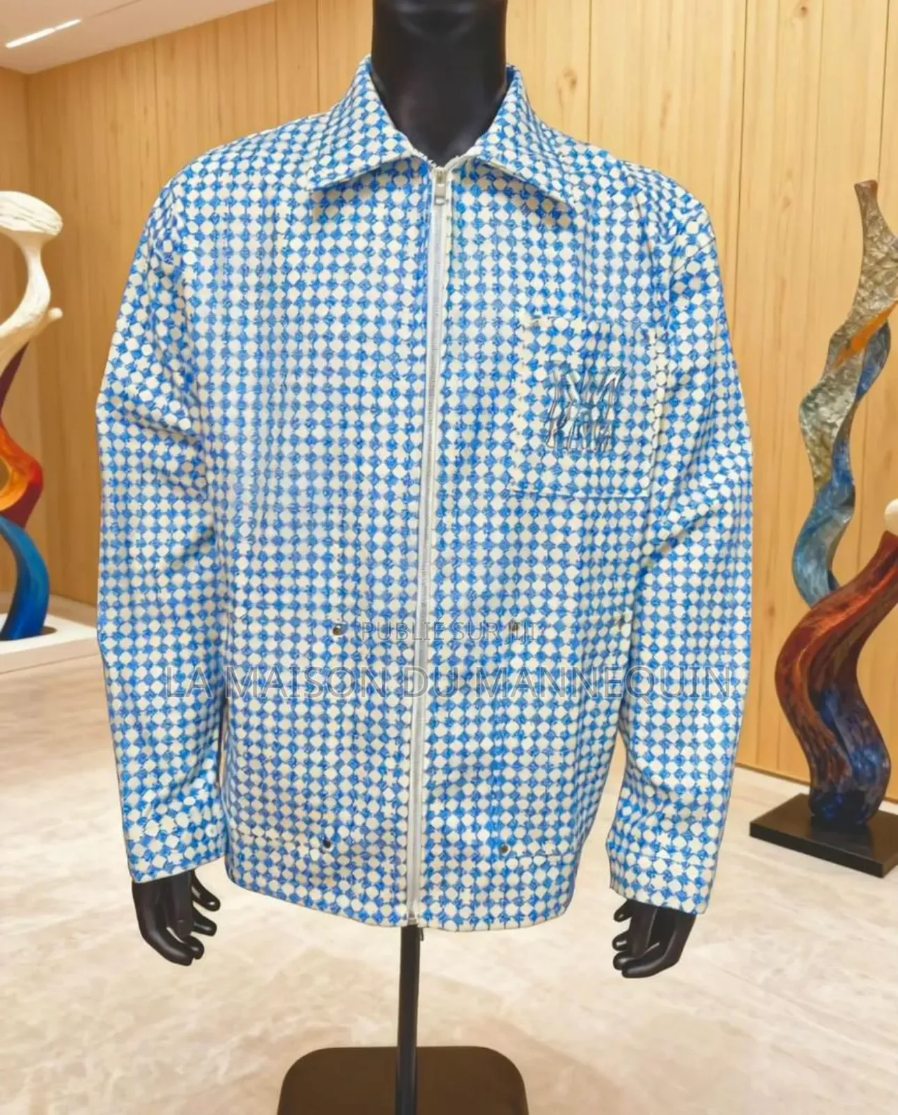 Chemise À Carreaux Oversize