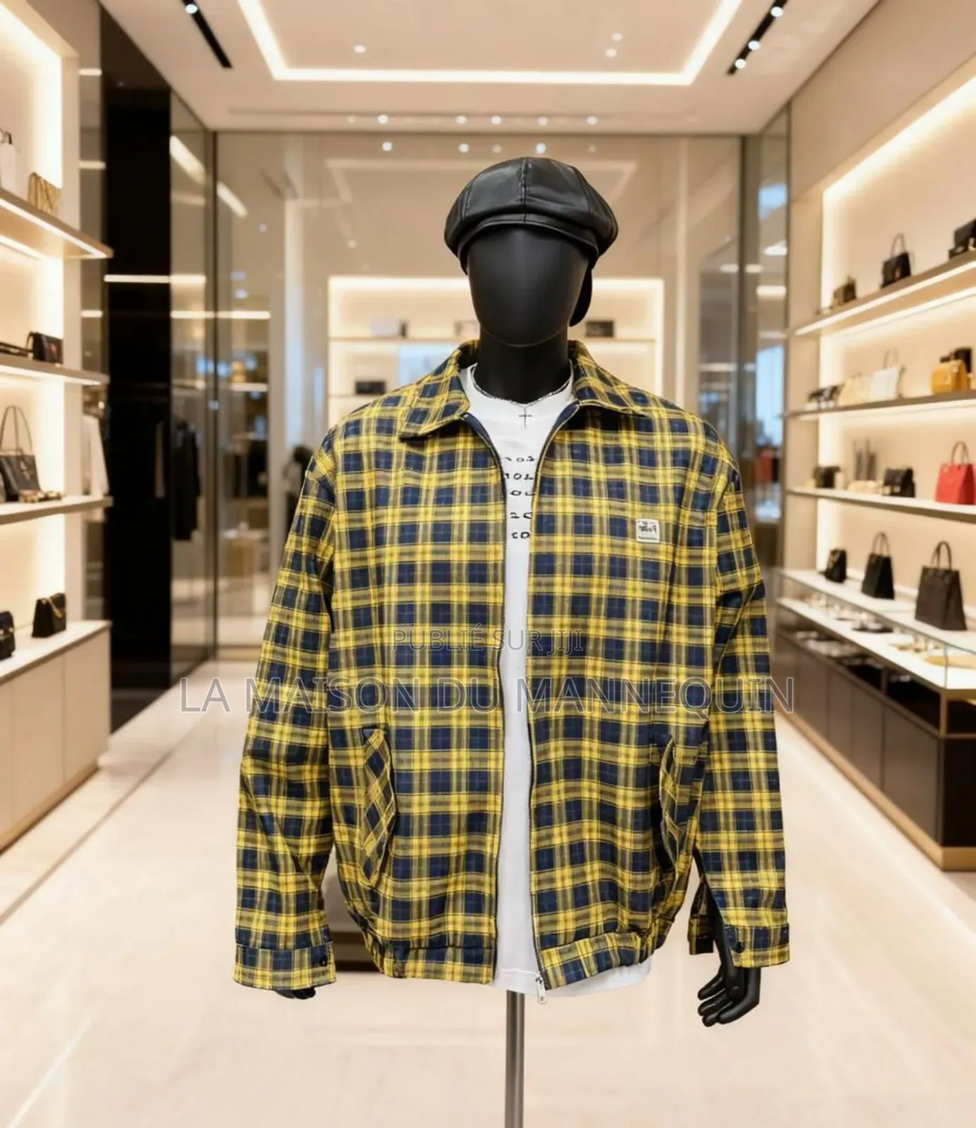 Chemise À Carreaux Oversize