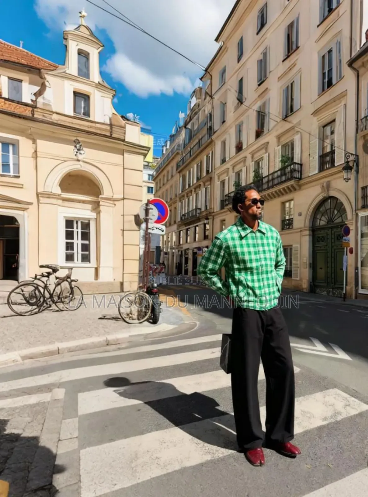 Chemise À Carreaux Oversize