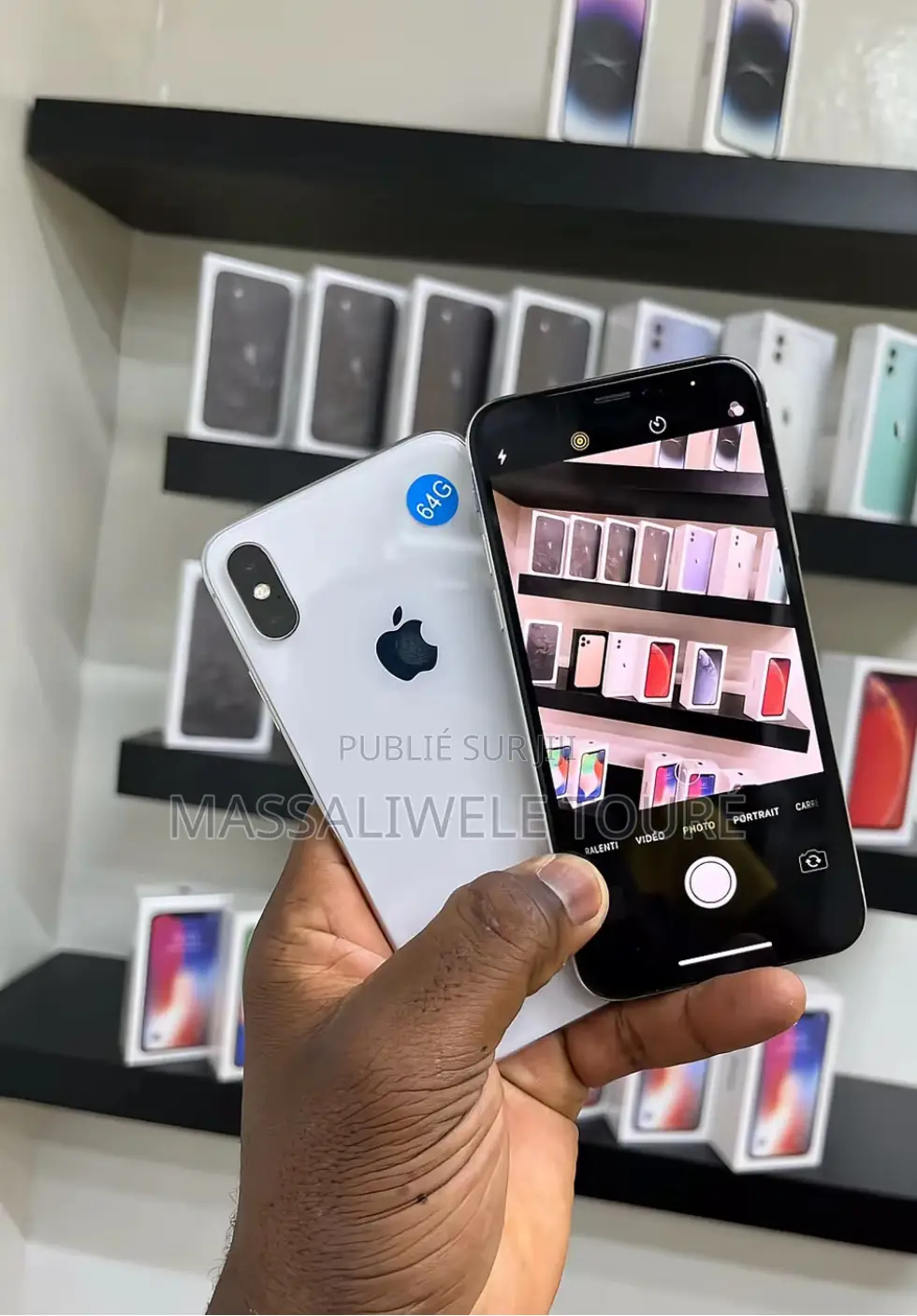 Nouveau Apple iPhone X 64 GB Blanc