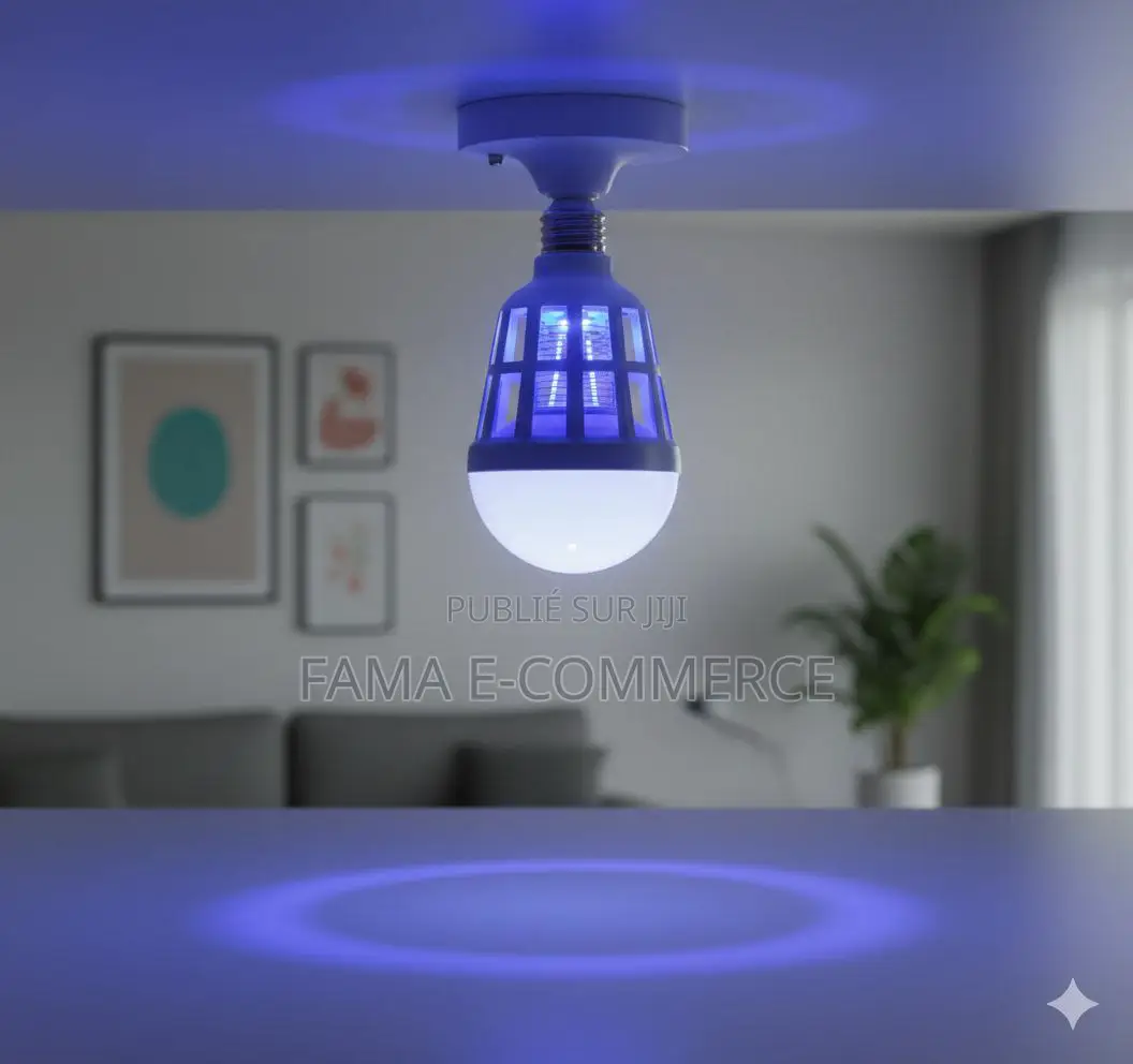 Ampoule Led Anti-Moustique 2 en 1