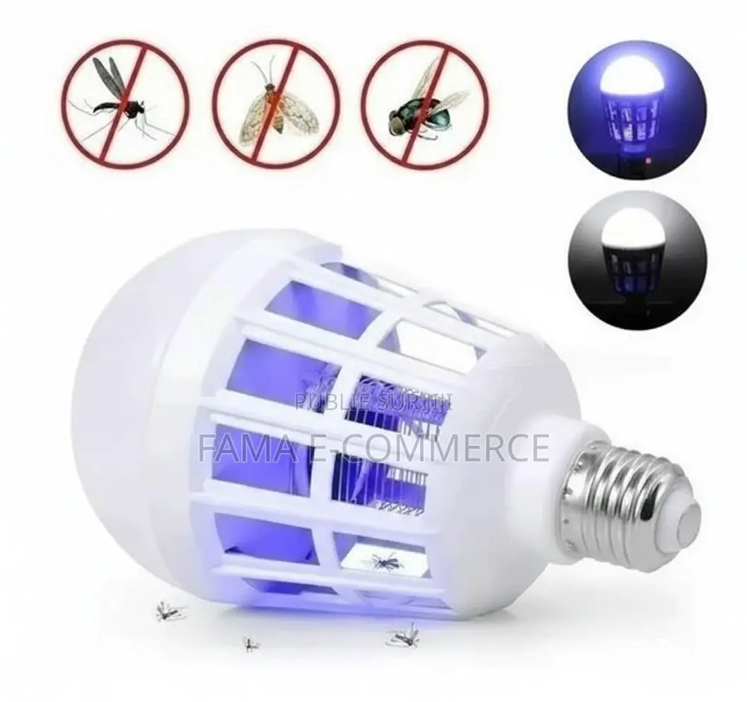 Ampoule Led Anti-Moustique 2 en 1