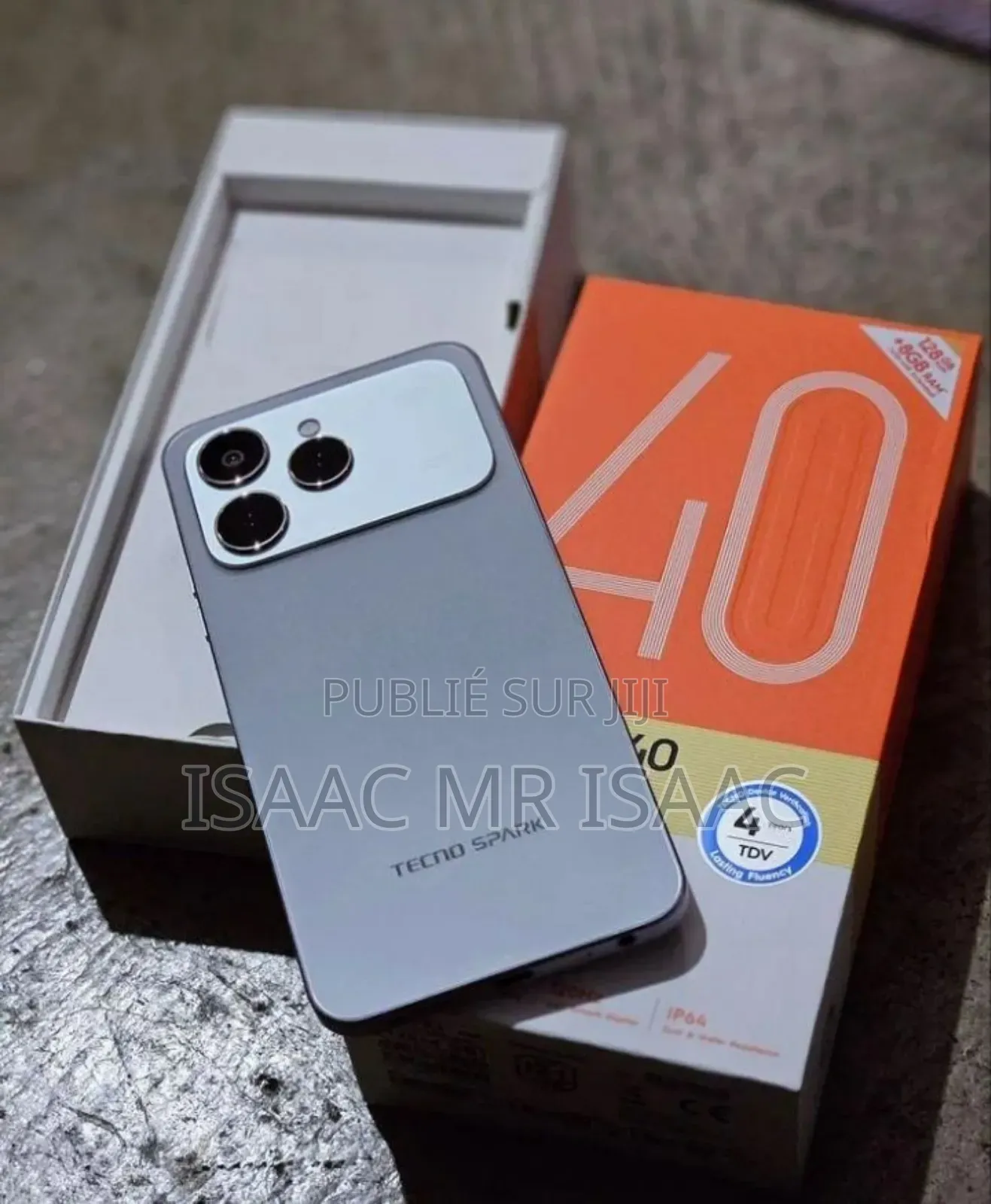 Nouveau Tecno Spark 40 128 GB Bleu