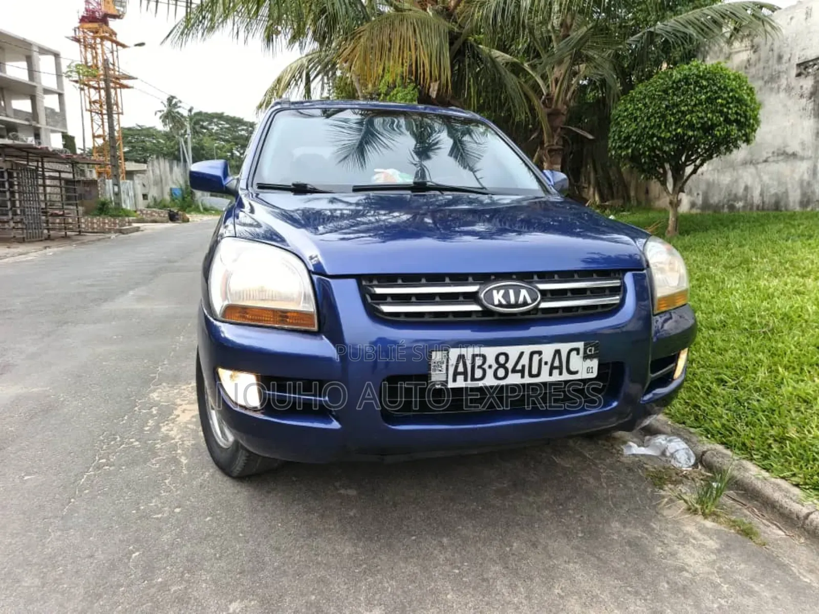 Kia Sportage 2005 Bleu