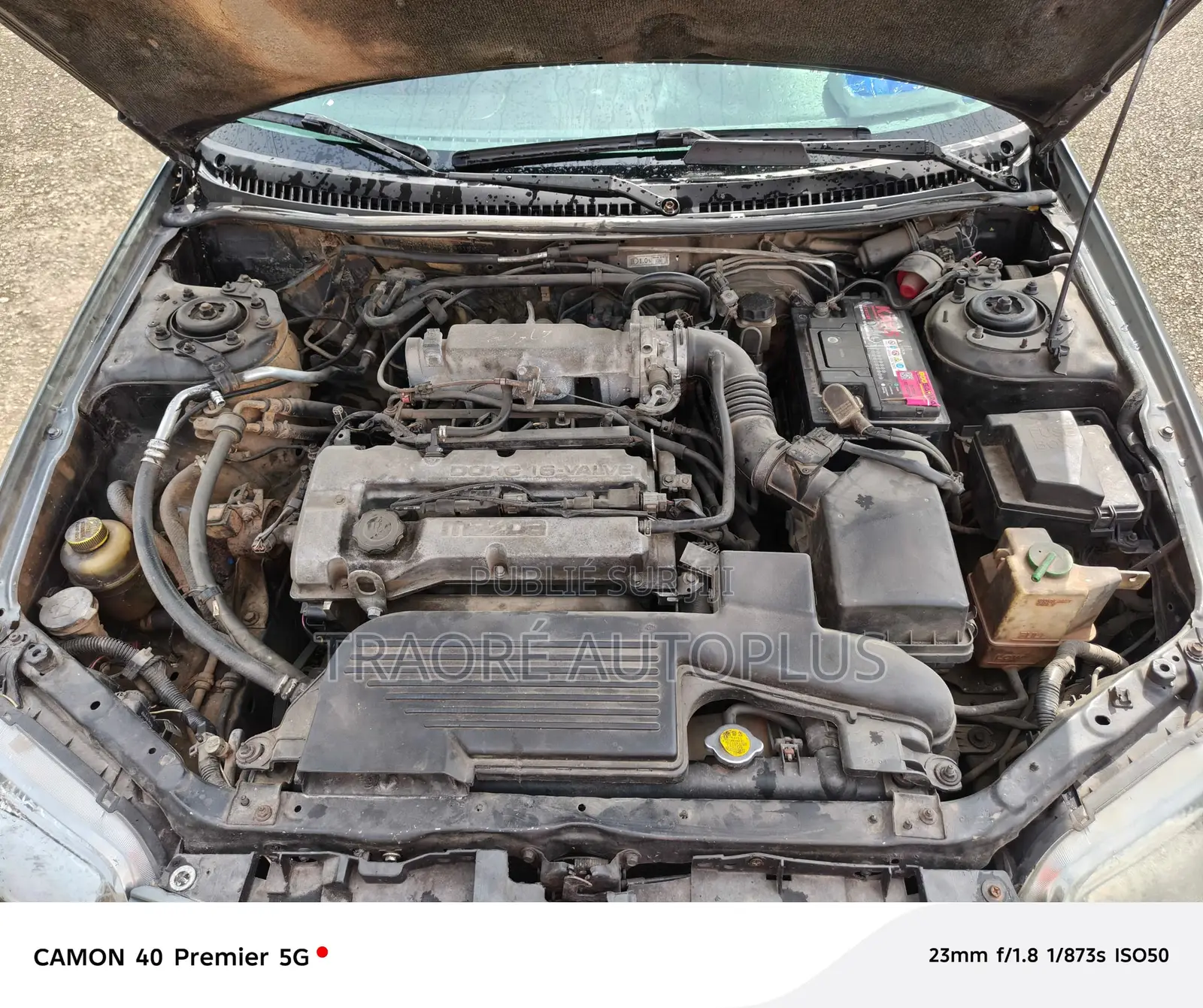 Mazda 323 1.6 2002 Gris