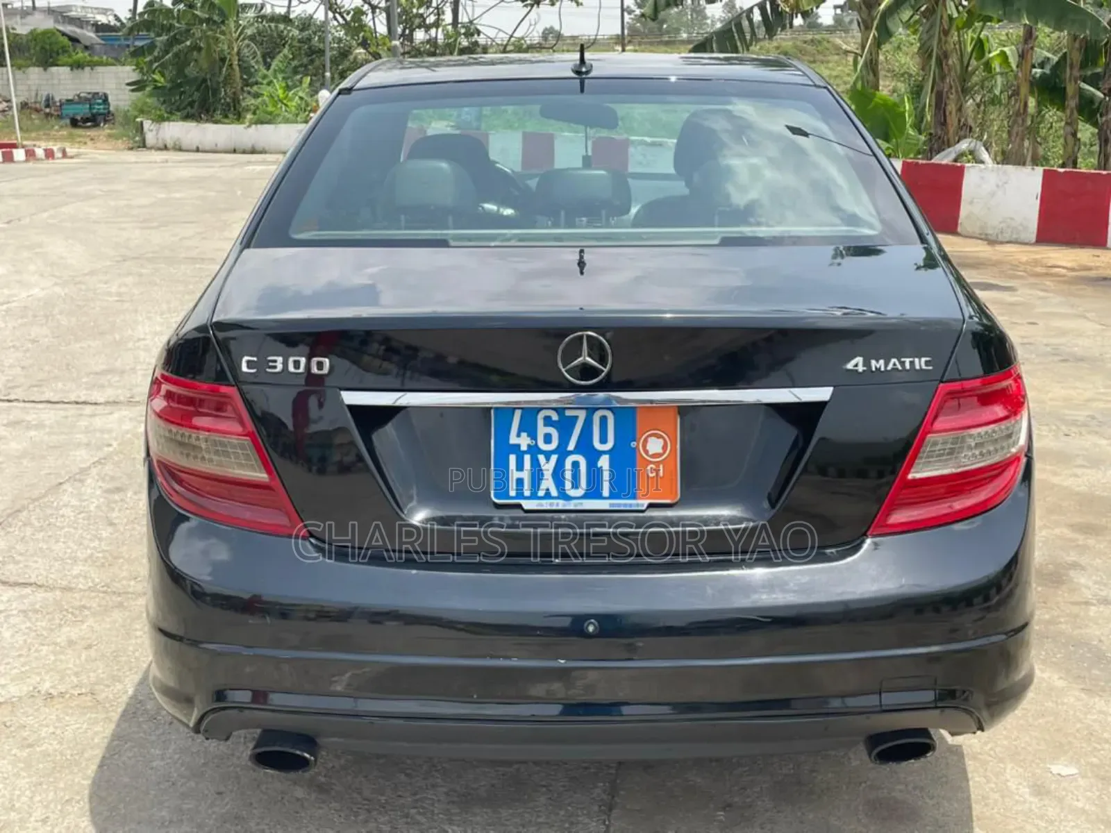 Mercedes-Benz C300 2008 Noir