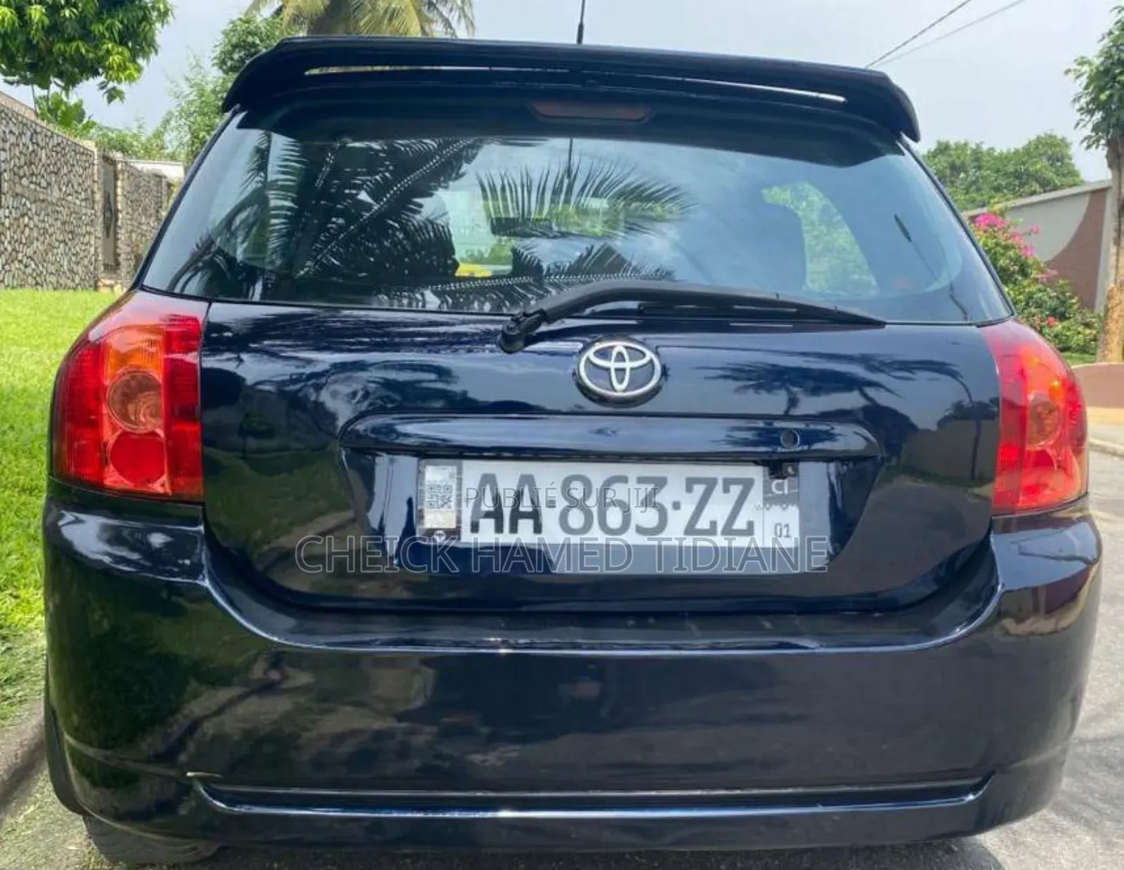 Toyota Corolla 2005 Bleu