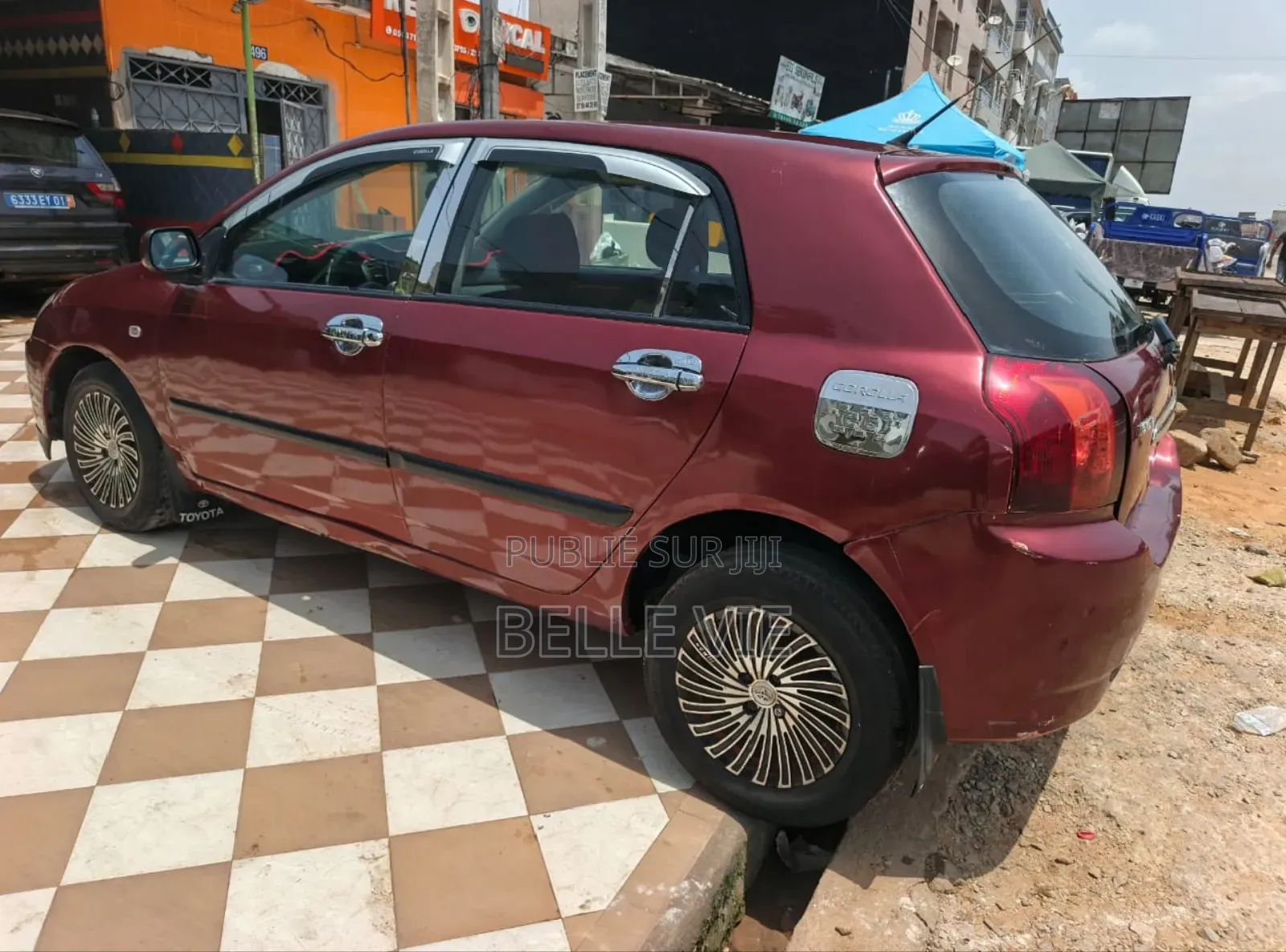 Toyota Corolla 2003 Rouge