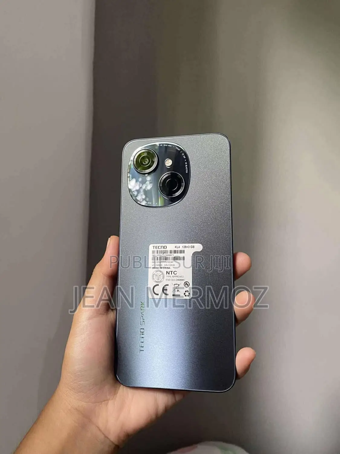 Nouveau Tecno Spark Go 128 GB Noir