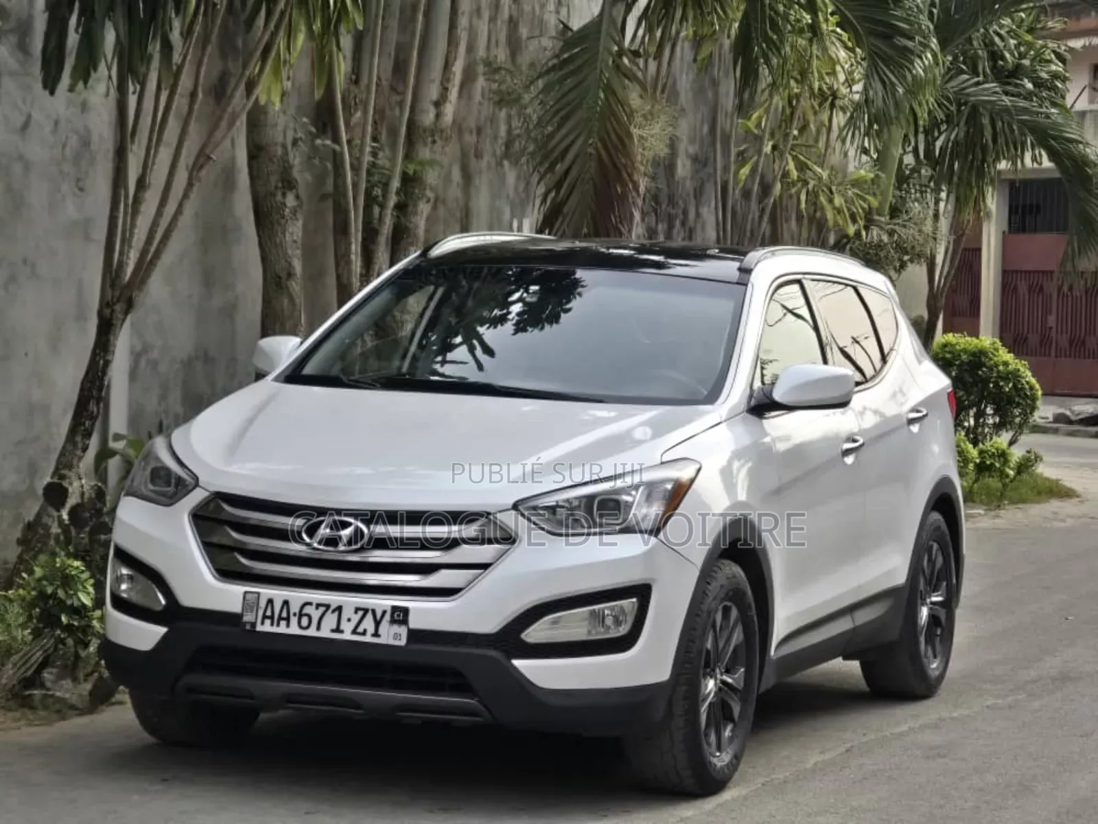 Hyundai Santa Fe 2015 Blanc