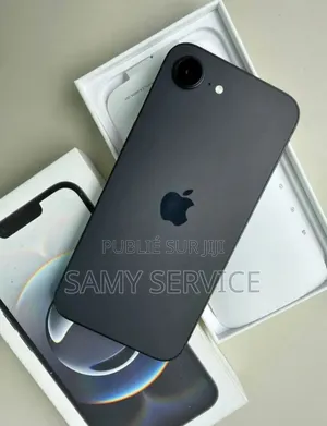 Nouveau Apple iPhone 16e 256 GB Noir