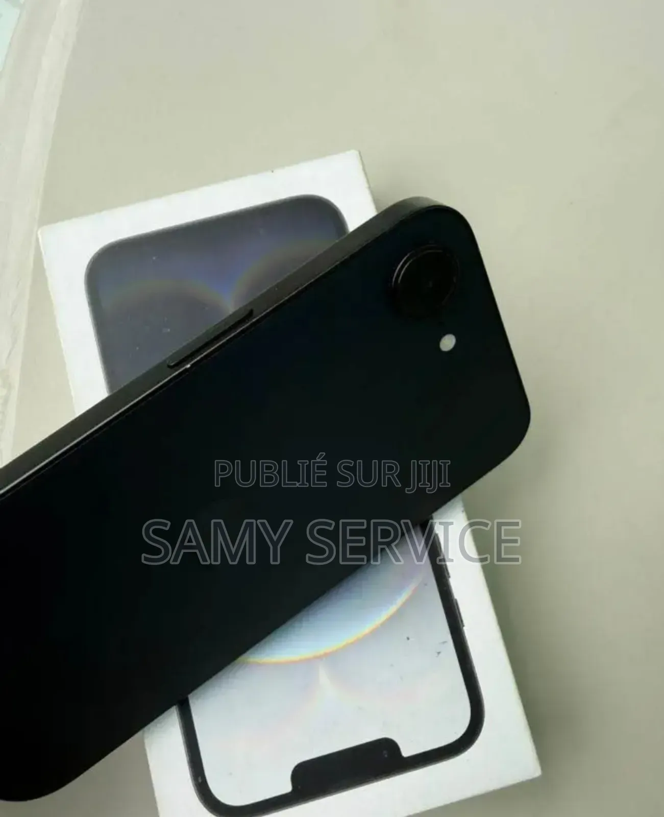 Nouveau Apple iPhone 16e 256 GB Noir