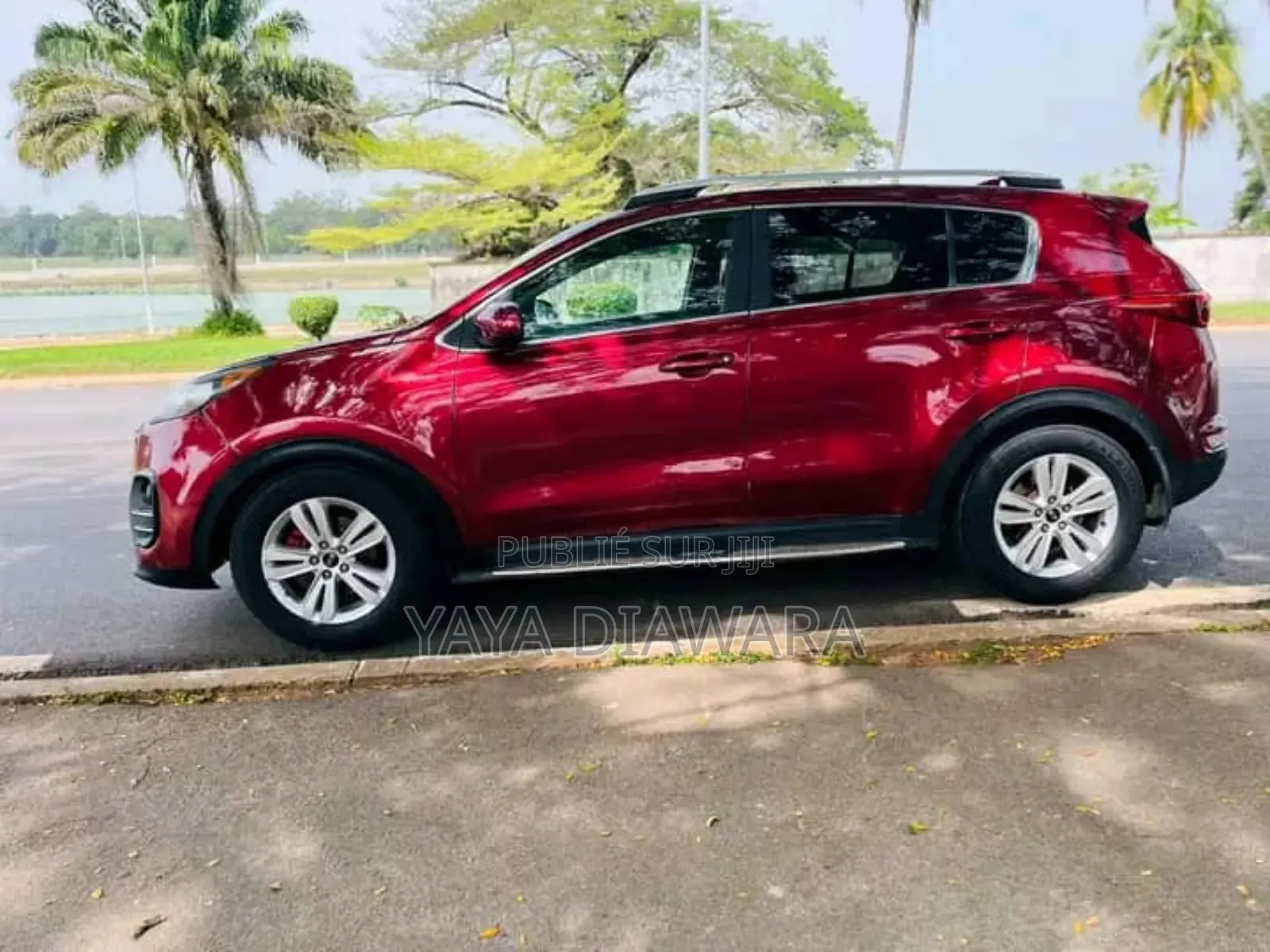 Kia Sportage 2007 Rouge