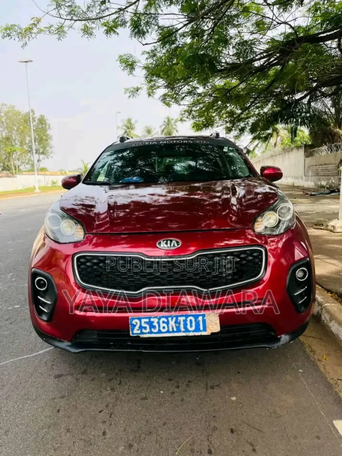 Kia Sportage 2007 Rouge