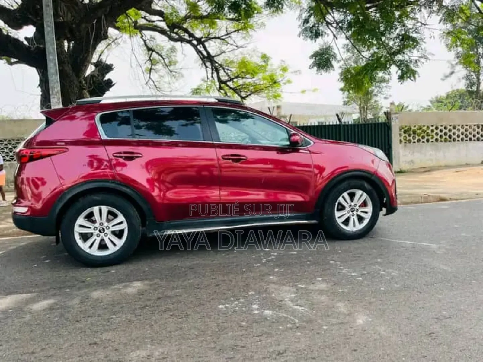 Kia Sportage 2007 Rouge