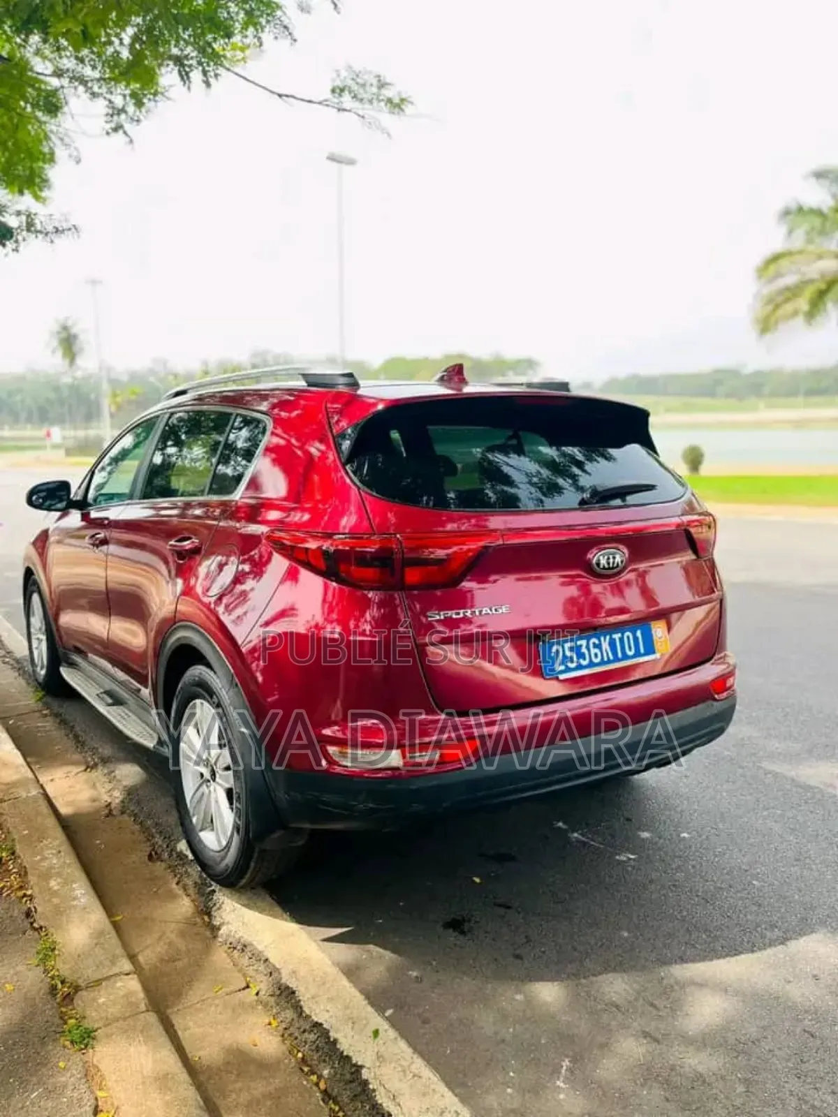 Kia Sportage 2007 Rouge