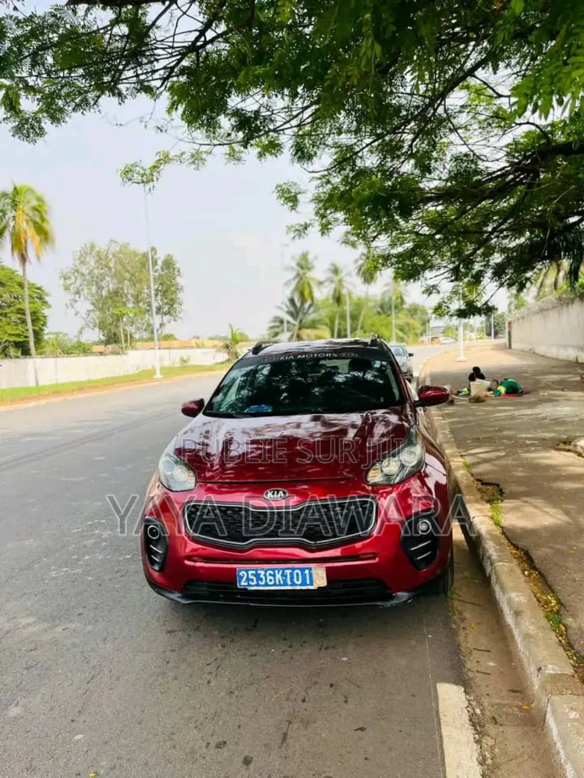 Kia Sportage 2007 Rouge