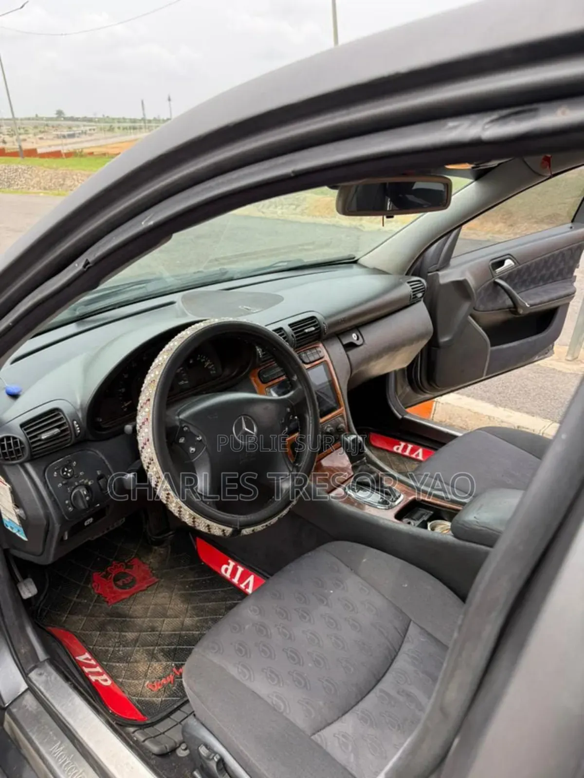 Mercedes-Benz C200 2004 Noir Mat