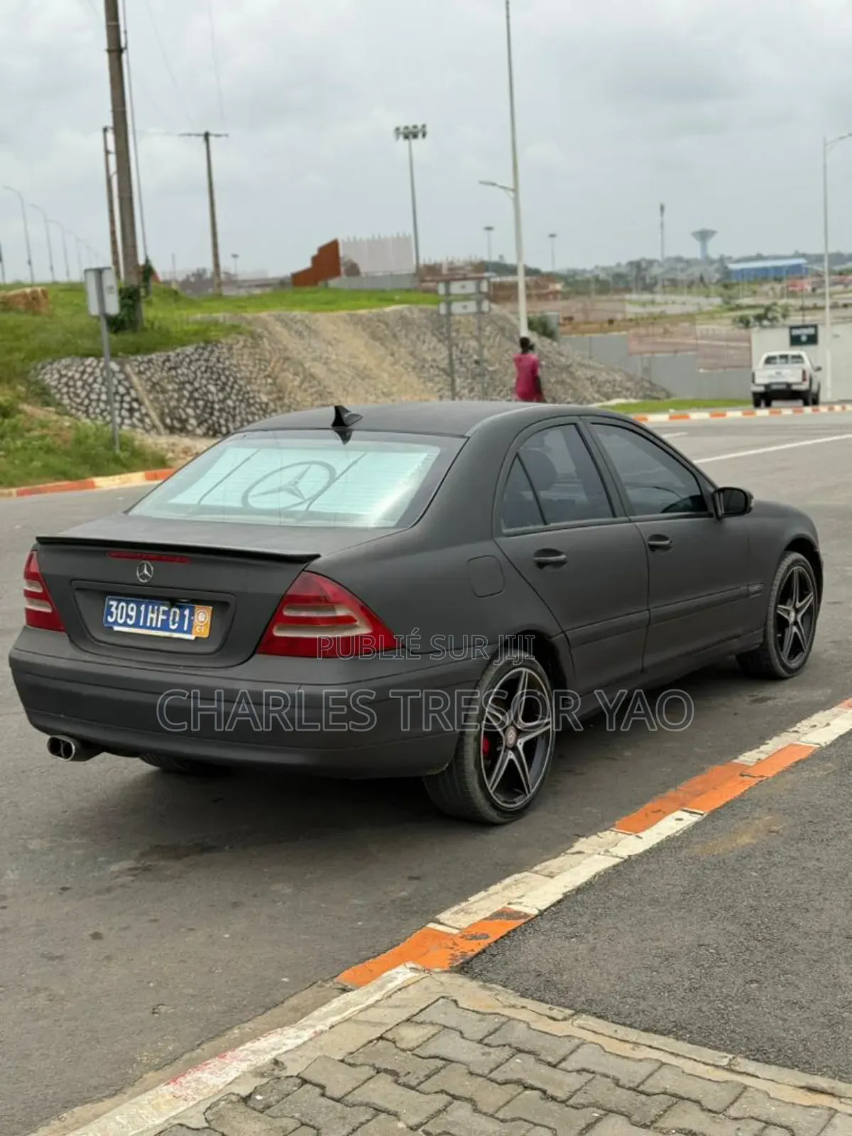 Mercedes-Benz C200 2004 Noir Mat