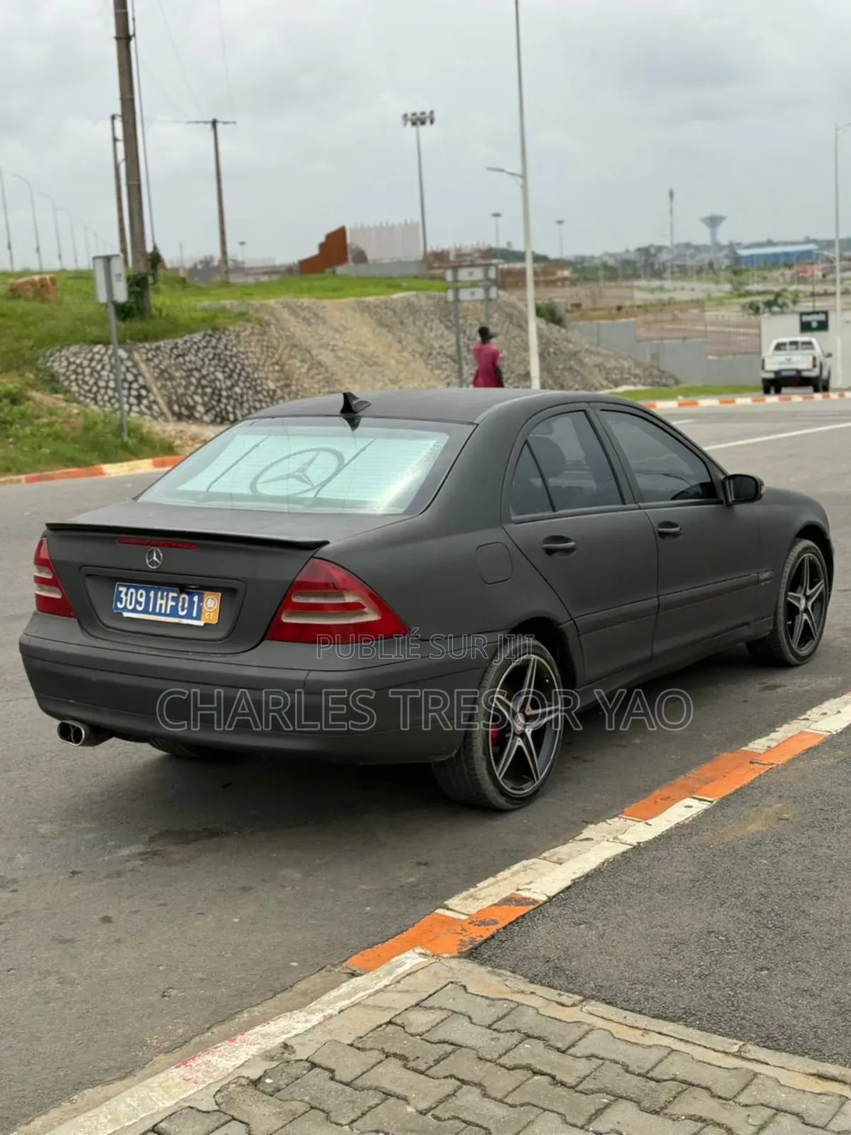 Mercedes-Benz C200 2004 Noir Mat