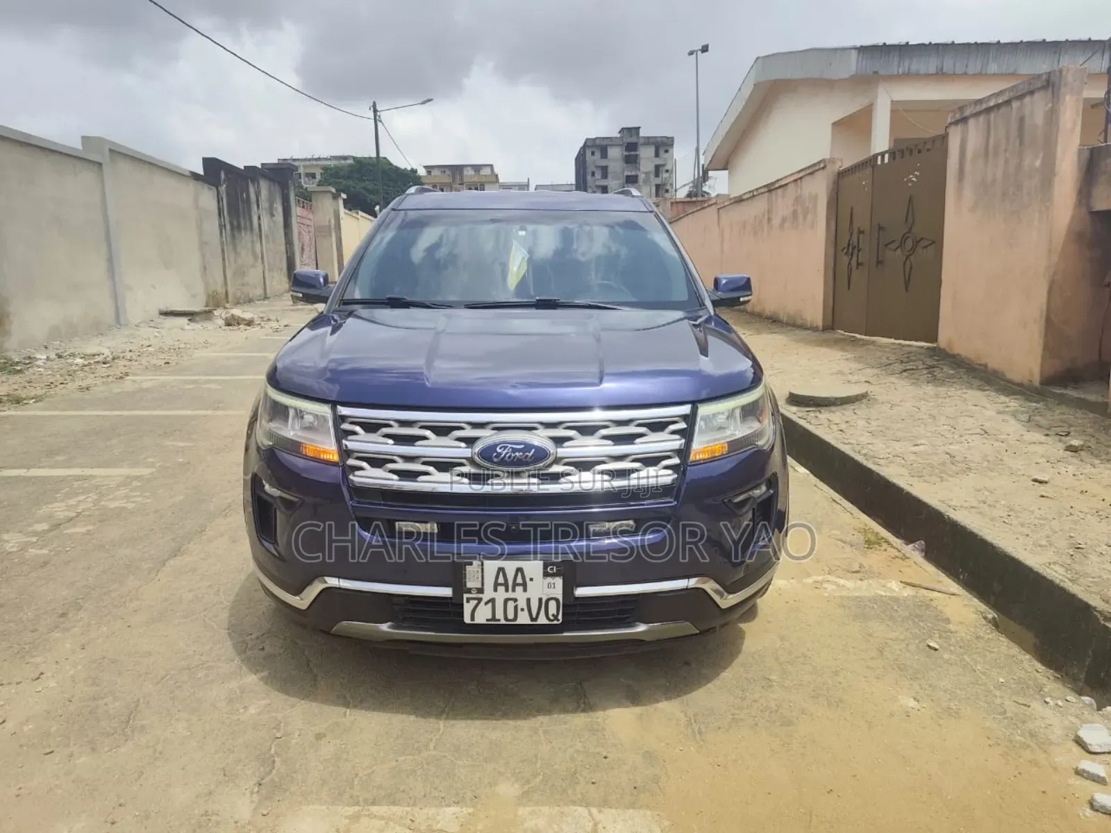 Ford Explorer Limited AWD 2019 Bleu