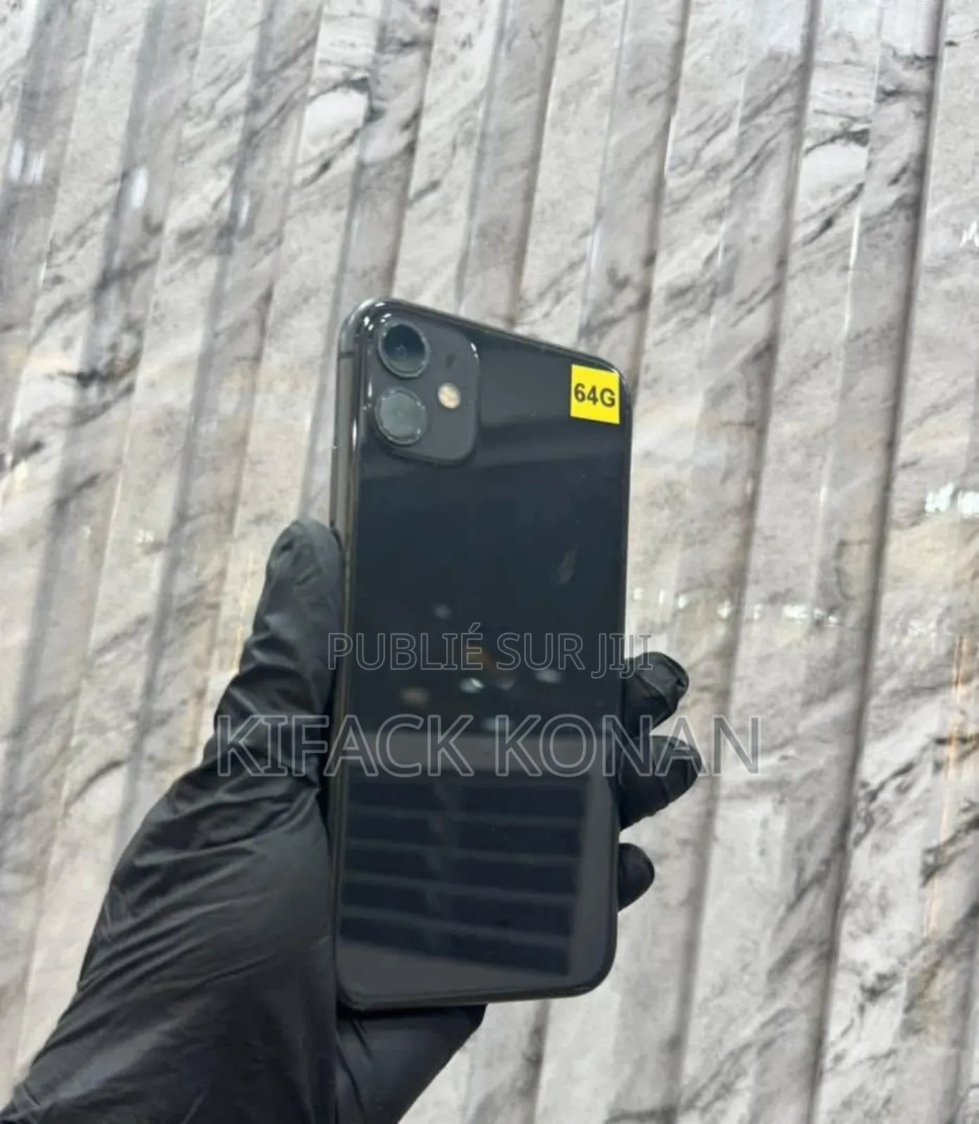 Apple iPhone 11 64 GB Noir