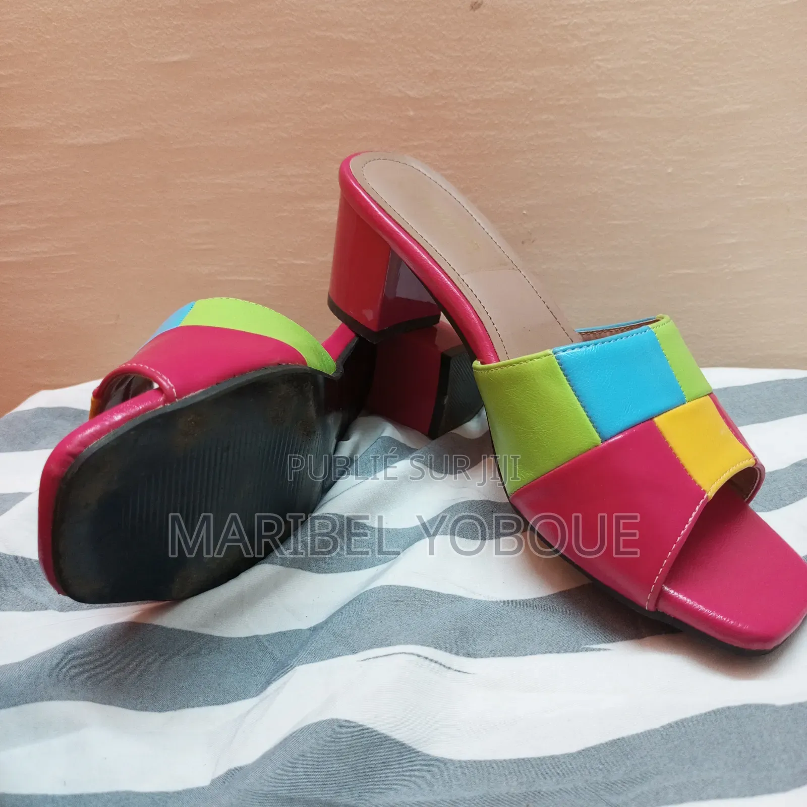Paire De Mule Presque Neuf, Porté Une Seule Fois