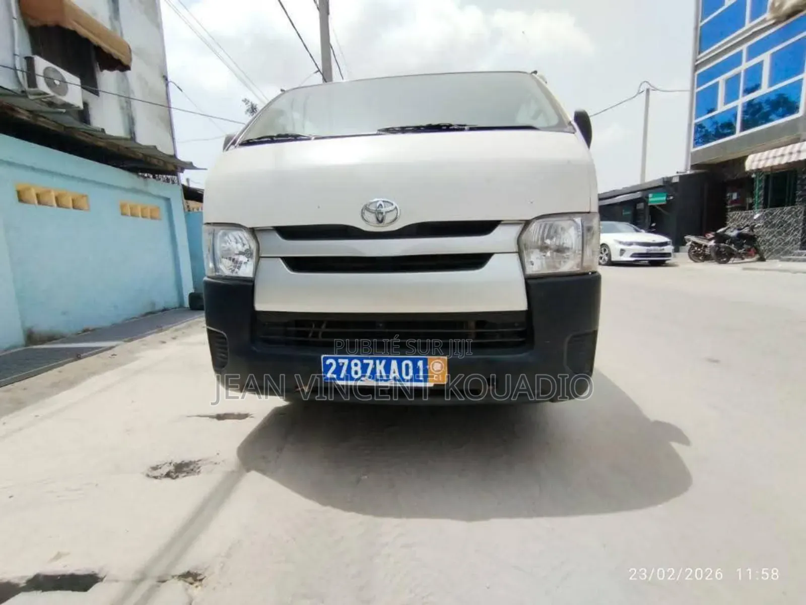 Toyota HiAce 2020 Blanc