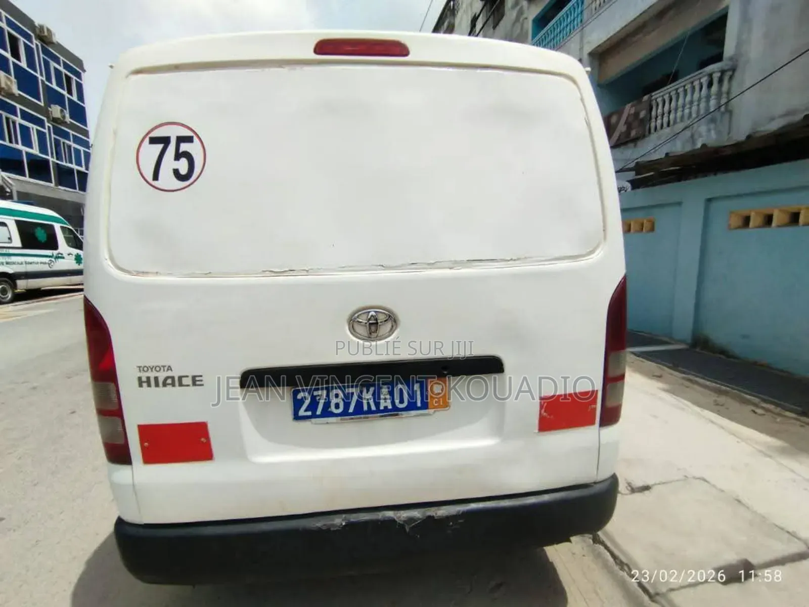 Toyota HiAce 2020 Blanc