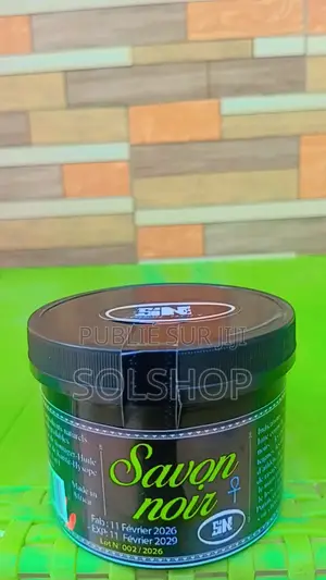 Savon Noir 100 % Naturel