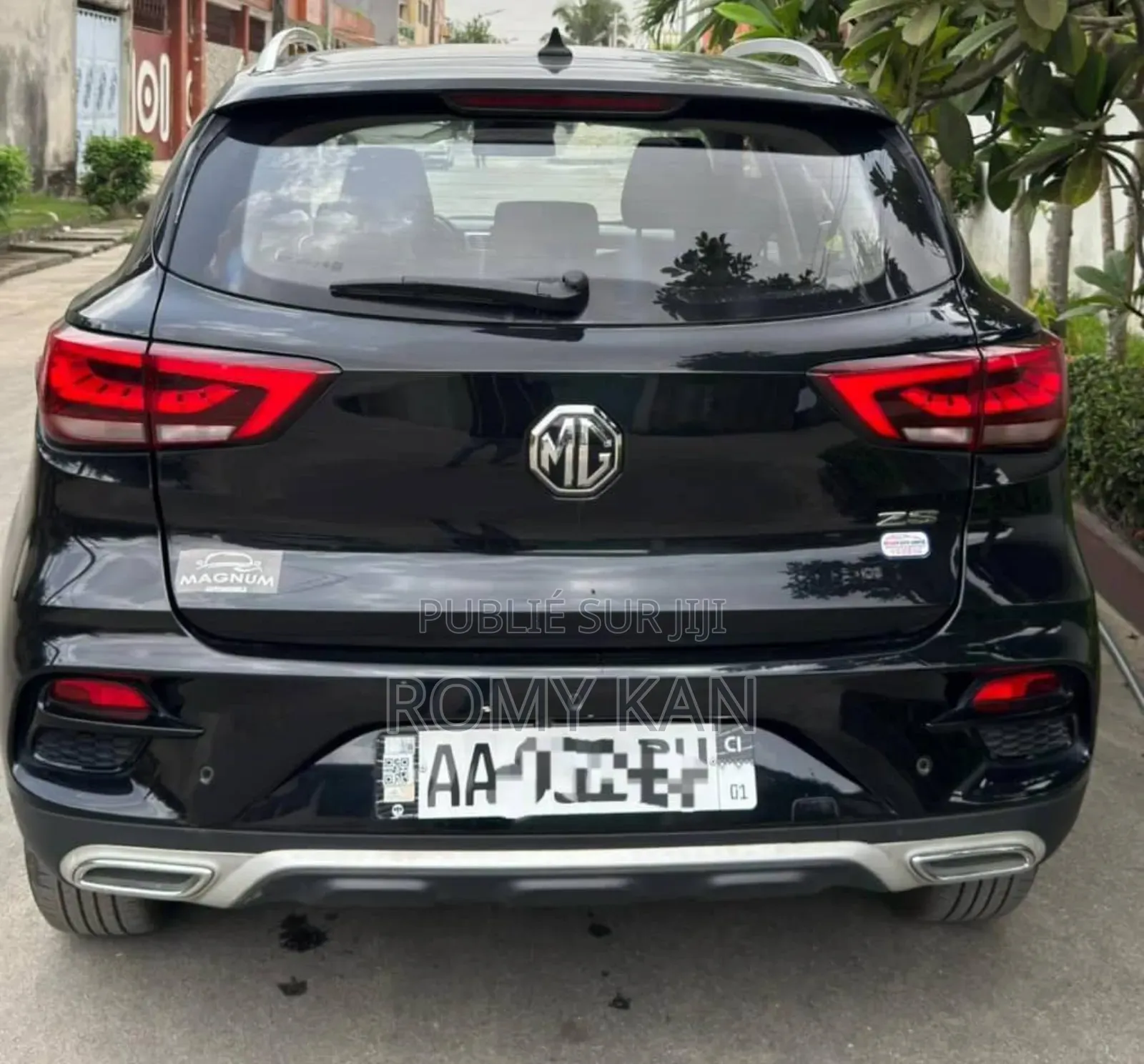 Nouveau MG ZS 2024 Noir Mat