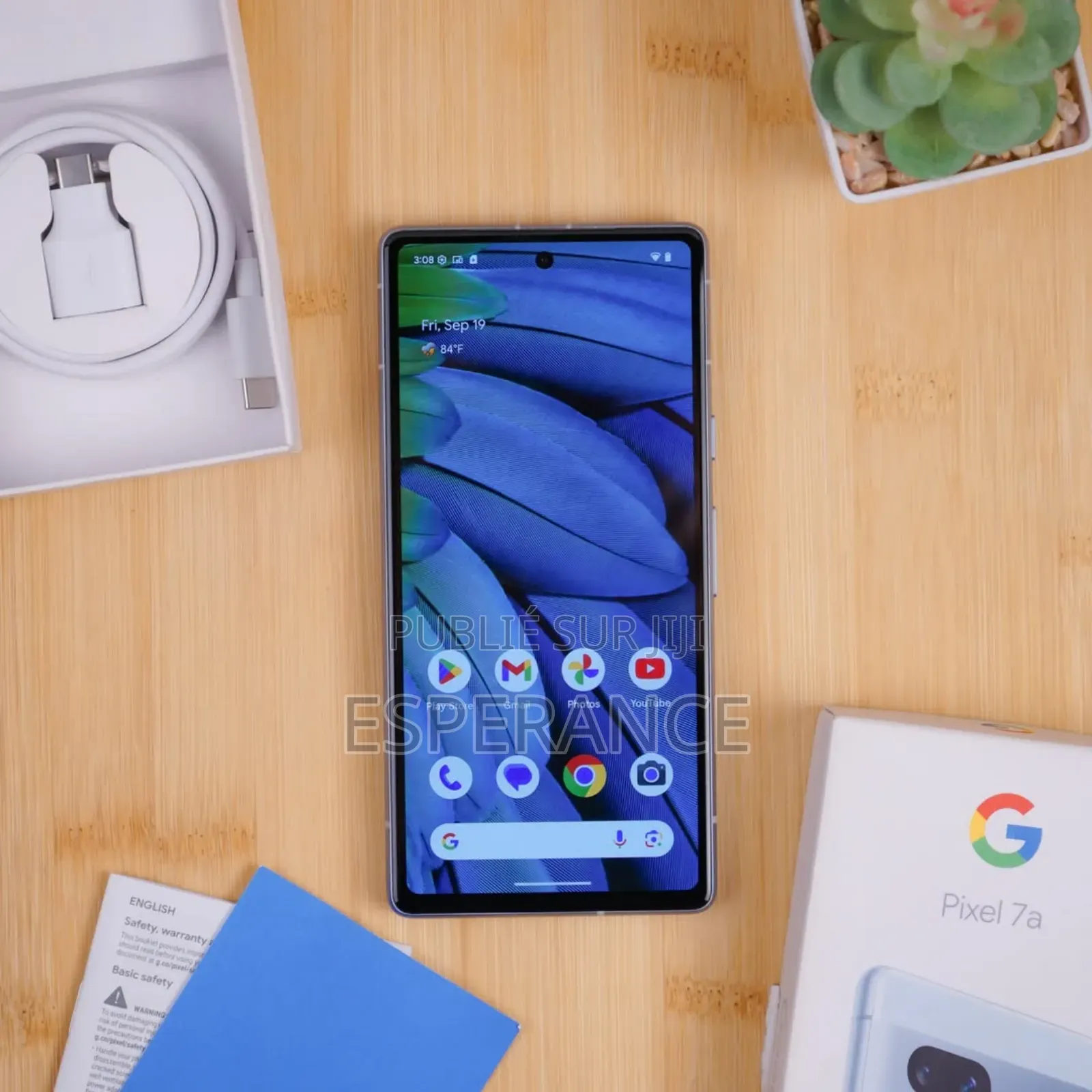 Nouveau Google Pixel 7a 128 GB Blanc