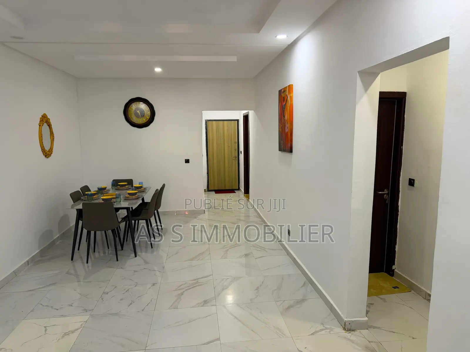 Furnished 2chbre Appartement-terrasse dans Appartement Meublé, Cocody