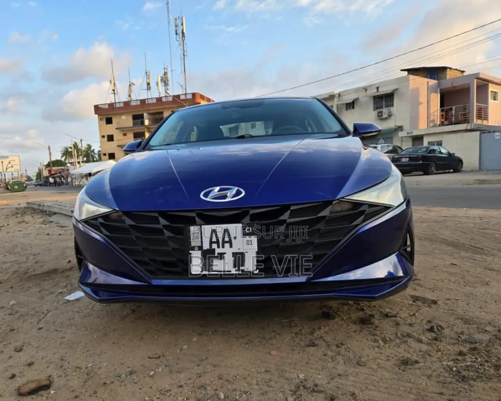 Hyundai Elantra Limited 2021 Bleu