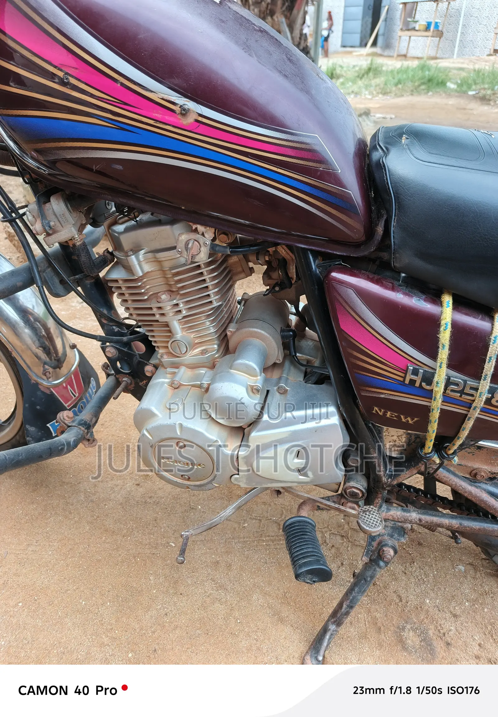 Haojue HJ125-8N 2024 Rouge