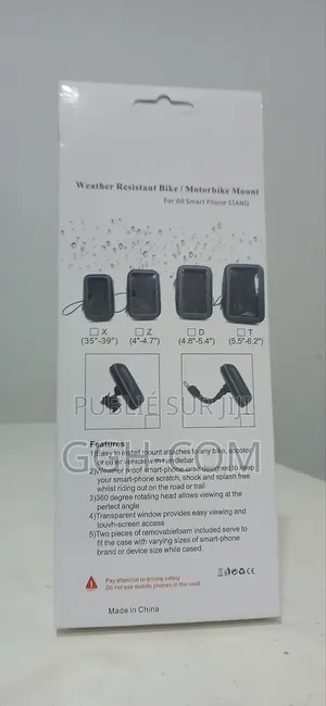 Weather Resistant Bike/Motorbike Mount