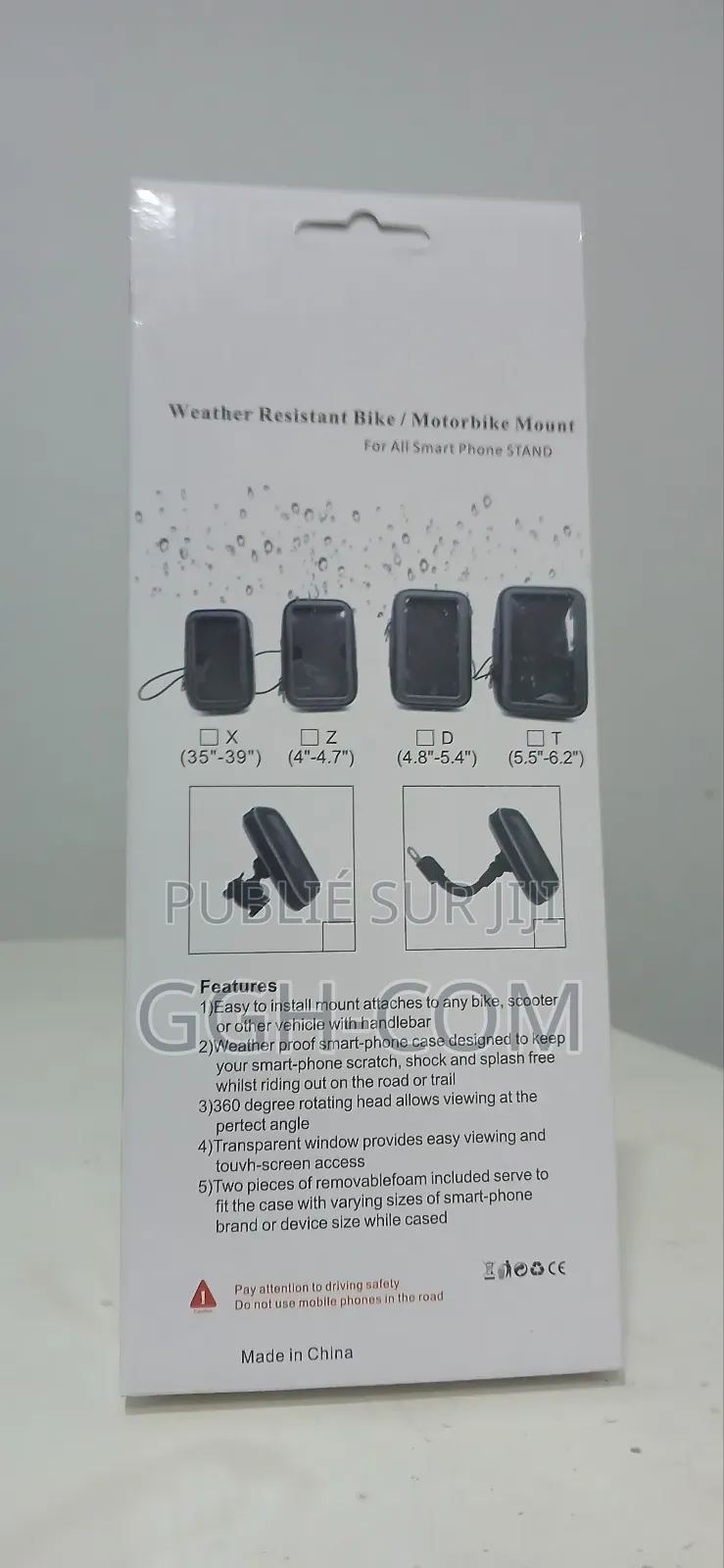 Weather Resistant Bike/Motorbike Mount