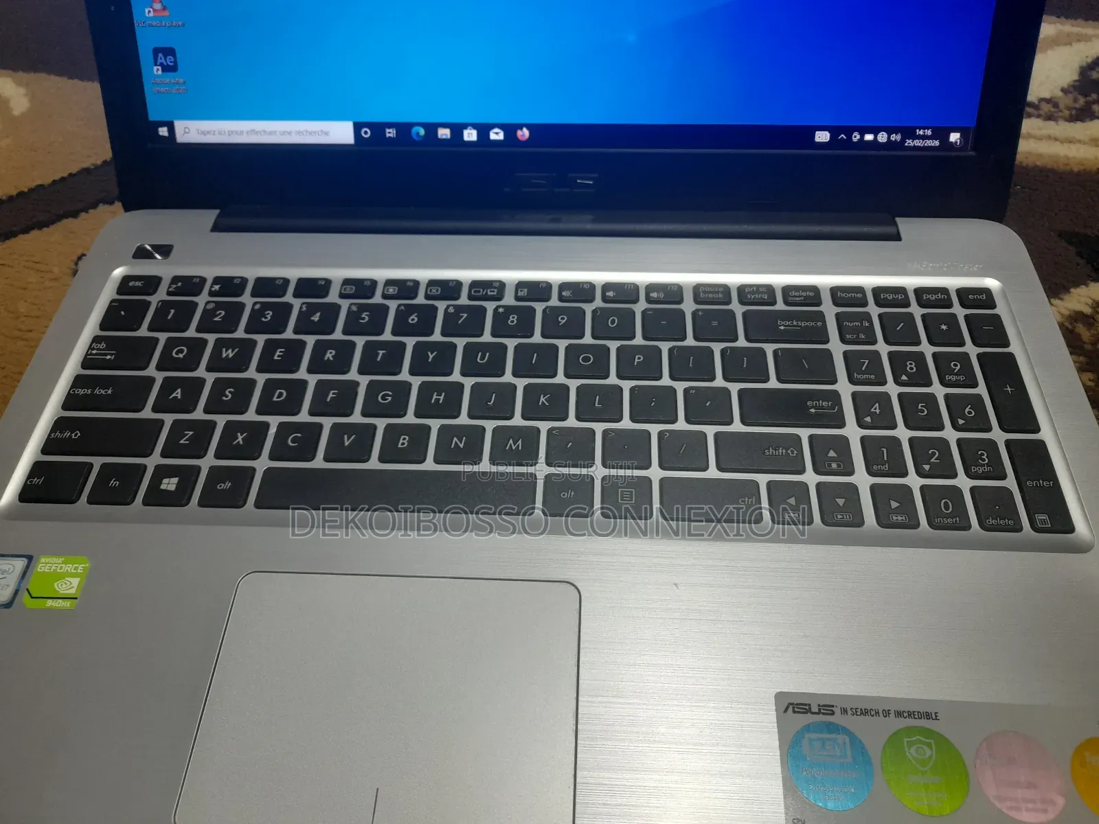 Ordinateur portable Asus X550CA 8GB Intel Core i7 HDD 500GB