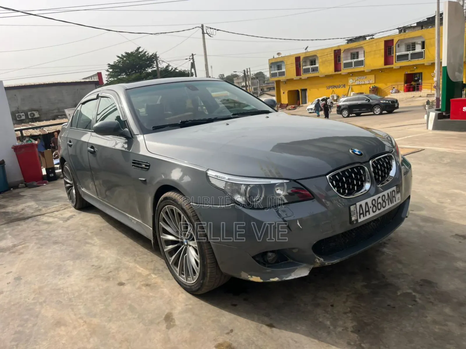 BMW 5 Series 520d 2010 Noir