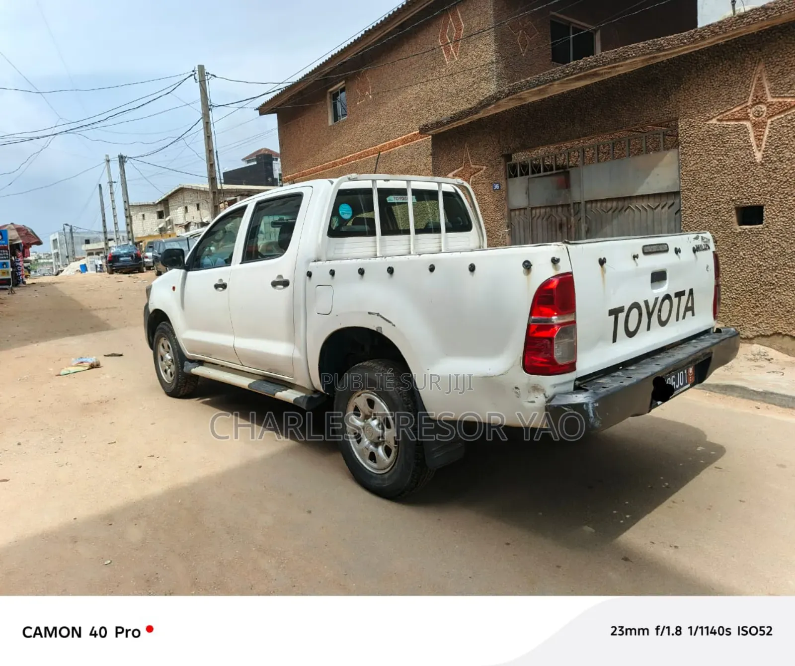 Toyota Hilux 2014 Blanc