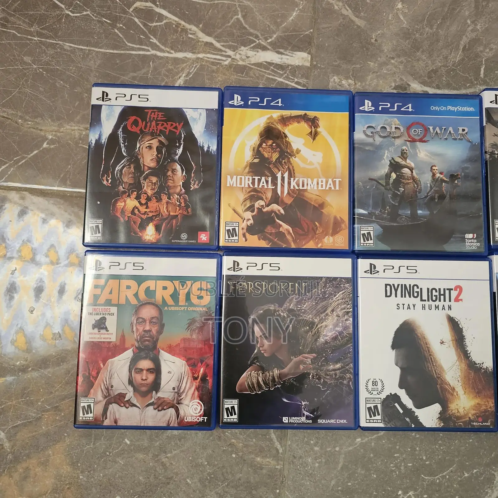 Disquettes De Ps4 Et Ps5