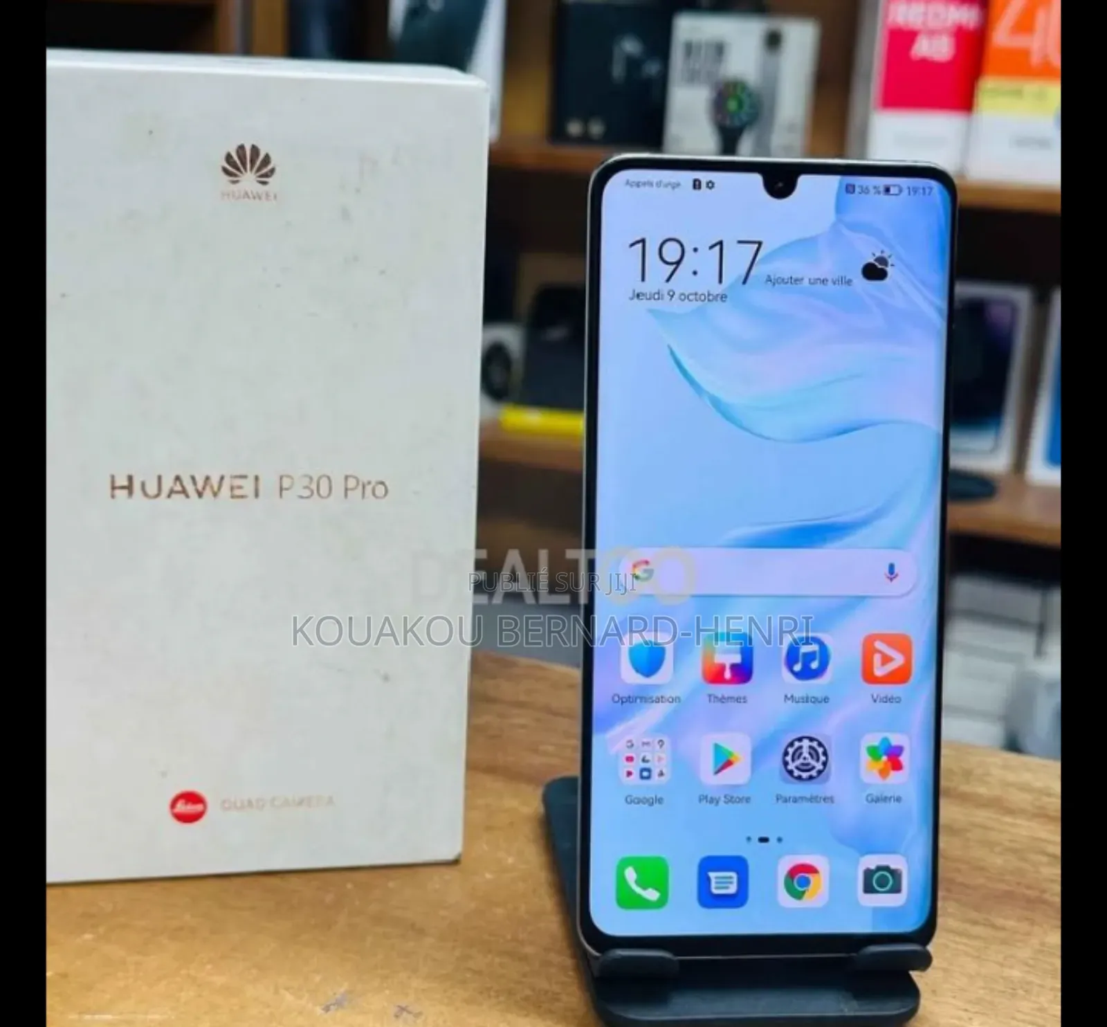 Nouveau Huawei P30 Lite 256 GB Noir