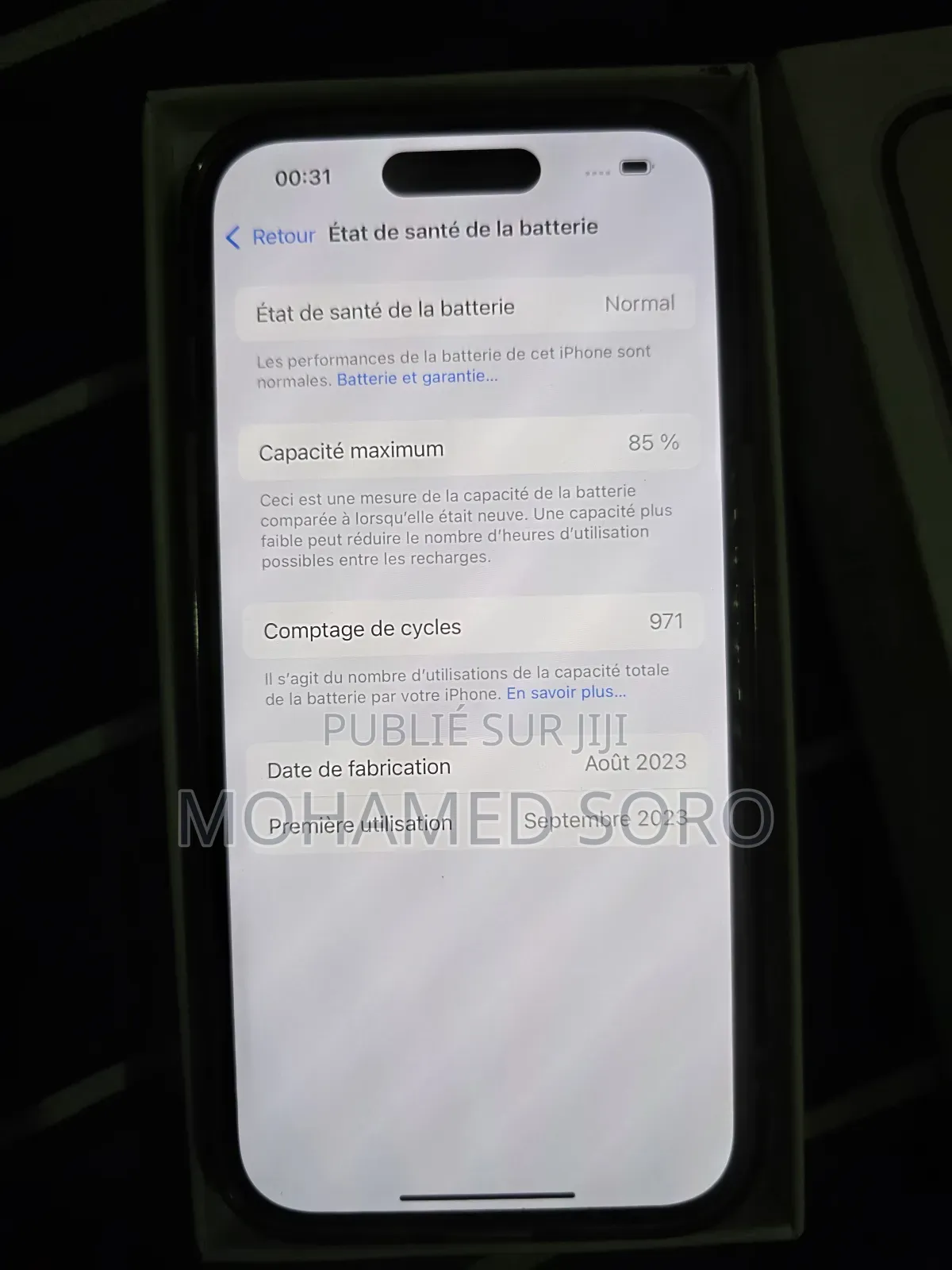 Apple iPhone 15 128 GB Rose