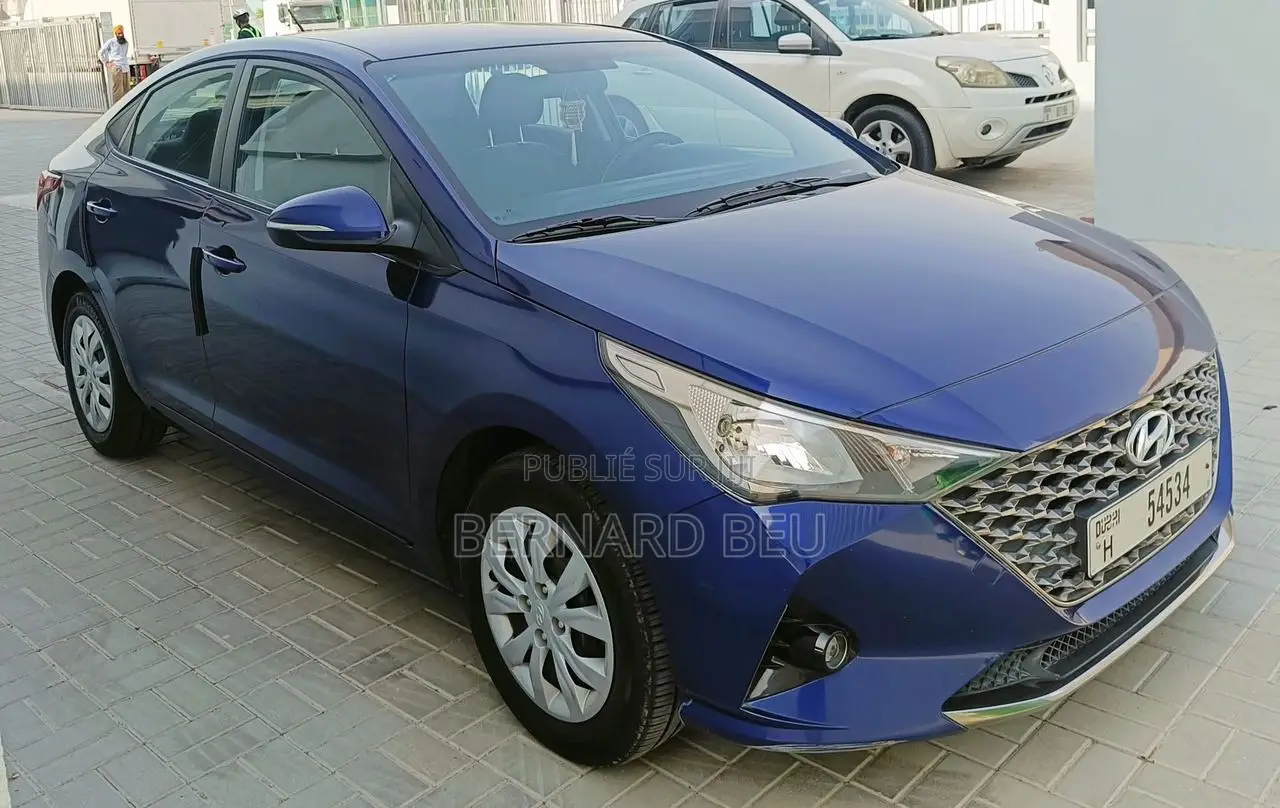 Hyundai Accent Limited 2022 Bleu