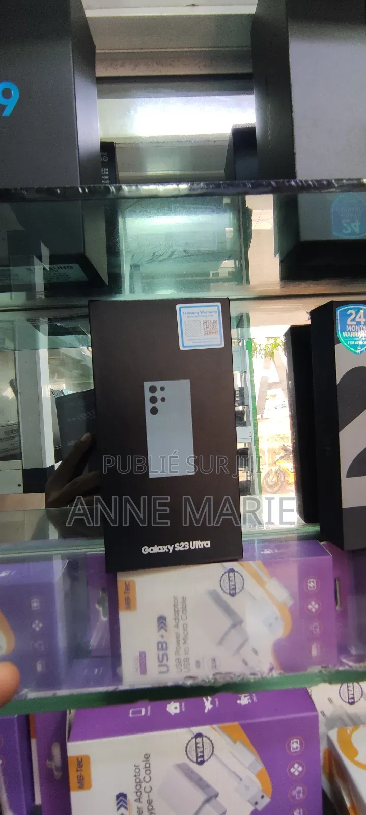 Nouveau Samsung Galaxy S23 Ultra 256 GB Noir