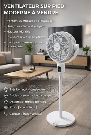 Ventilateur Double Face