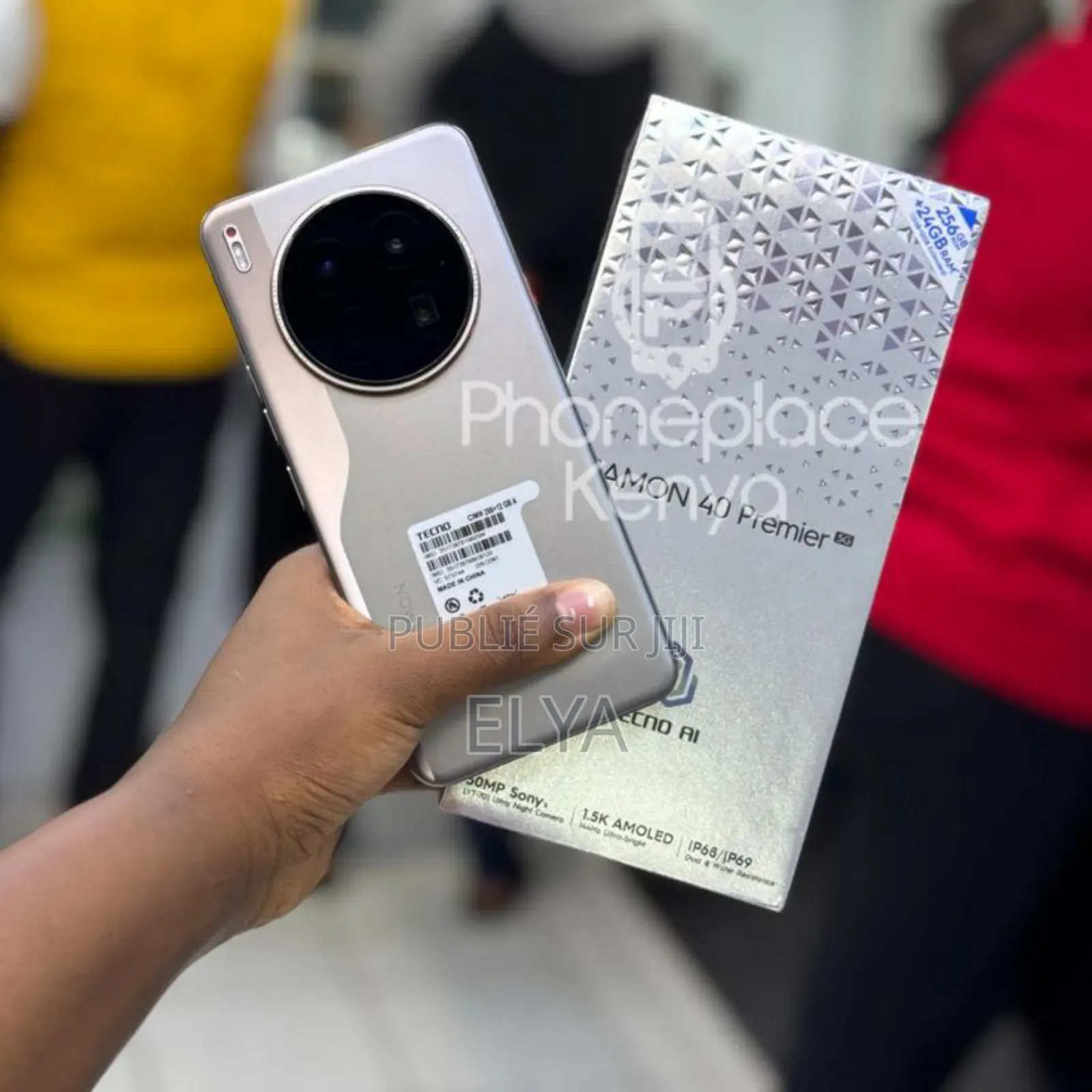 Nouveau Tecno Camon 40 Premier 256 GB Doré