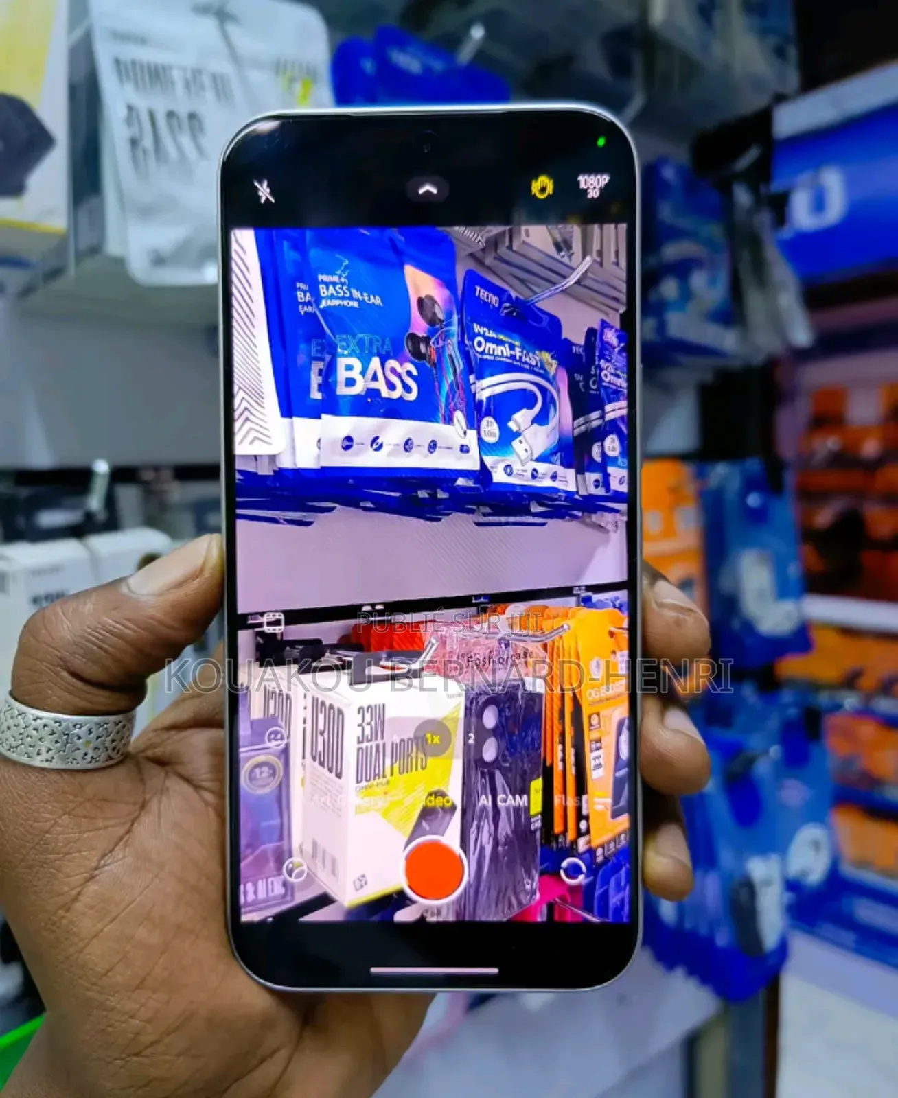 Nouveau Tecno Camon 30 256 GB Noir